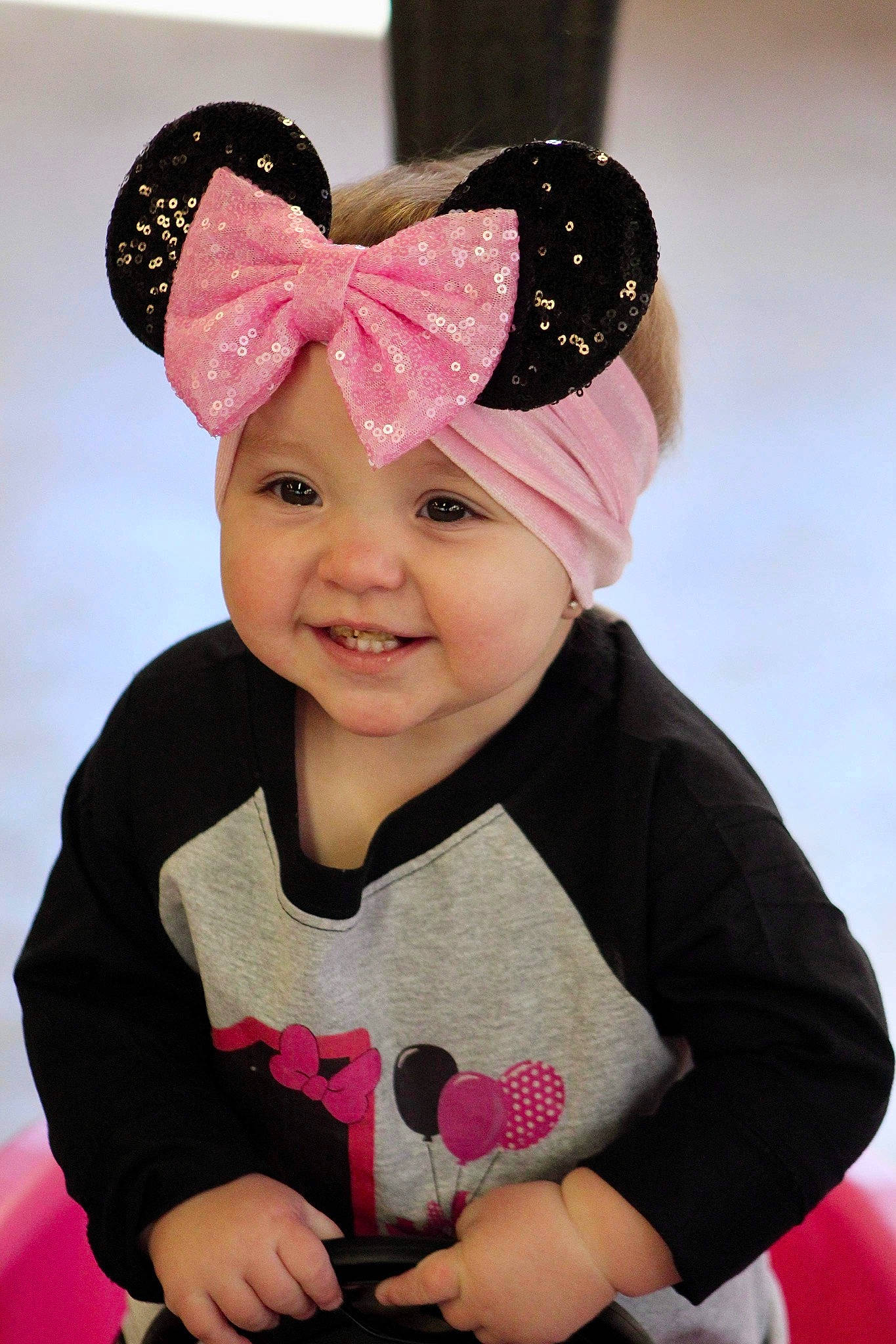 Faith is registered to the contest to win money with this photo: baby, baby_toddler_clothing, beauty, cap, child, costume_hat, face, fun, happy, headband, headgear, headpiece, headwear, joy, magenta, pattern, person, pink, product, sleeve