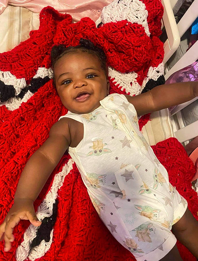 Kyngdom joined the competition — help win amazing prizes! child, event, fashion_accessory, fashion_design, fun, hairstyle, happy, linens, magenta, pattern, person, pink, product, red, room, sitting, skin, smile, textile, toddler