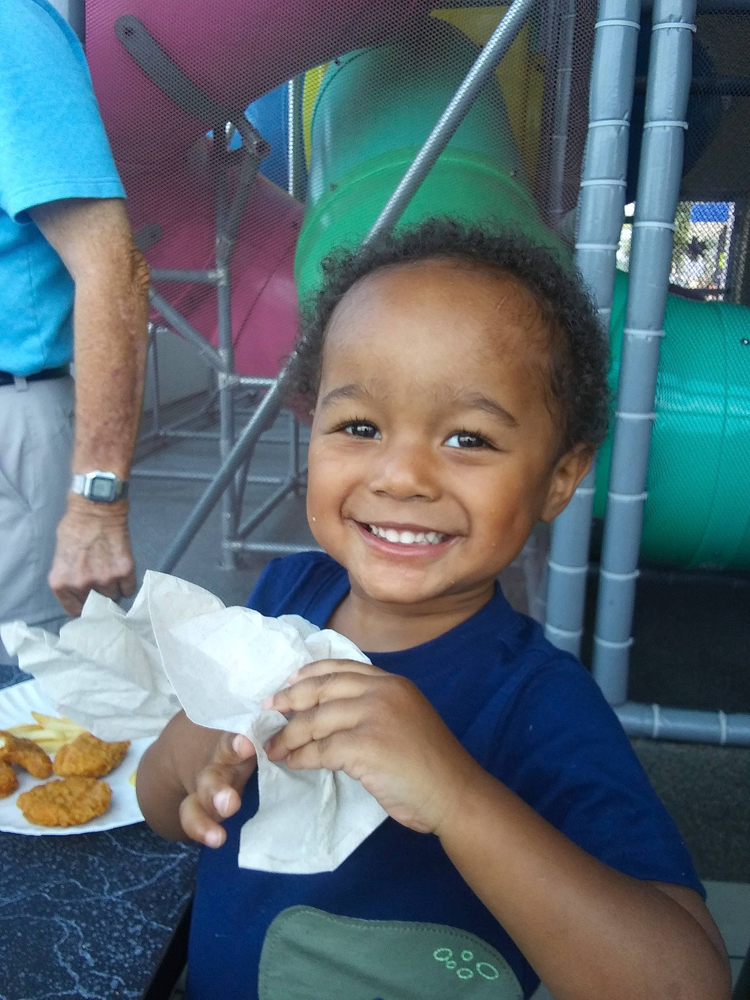 Chase joined the competition — help win amazing prizes! child, cuisine, food, joy, person, smile, vegetarian_food