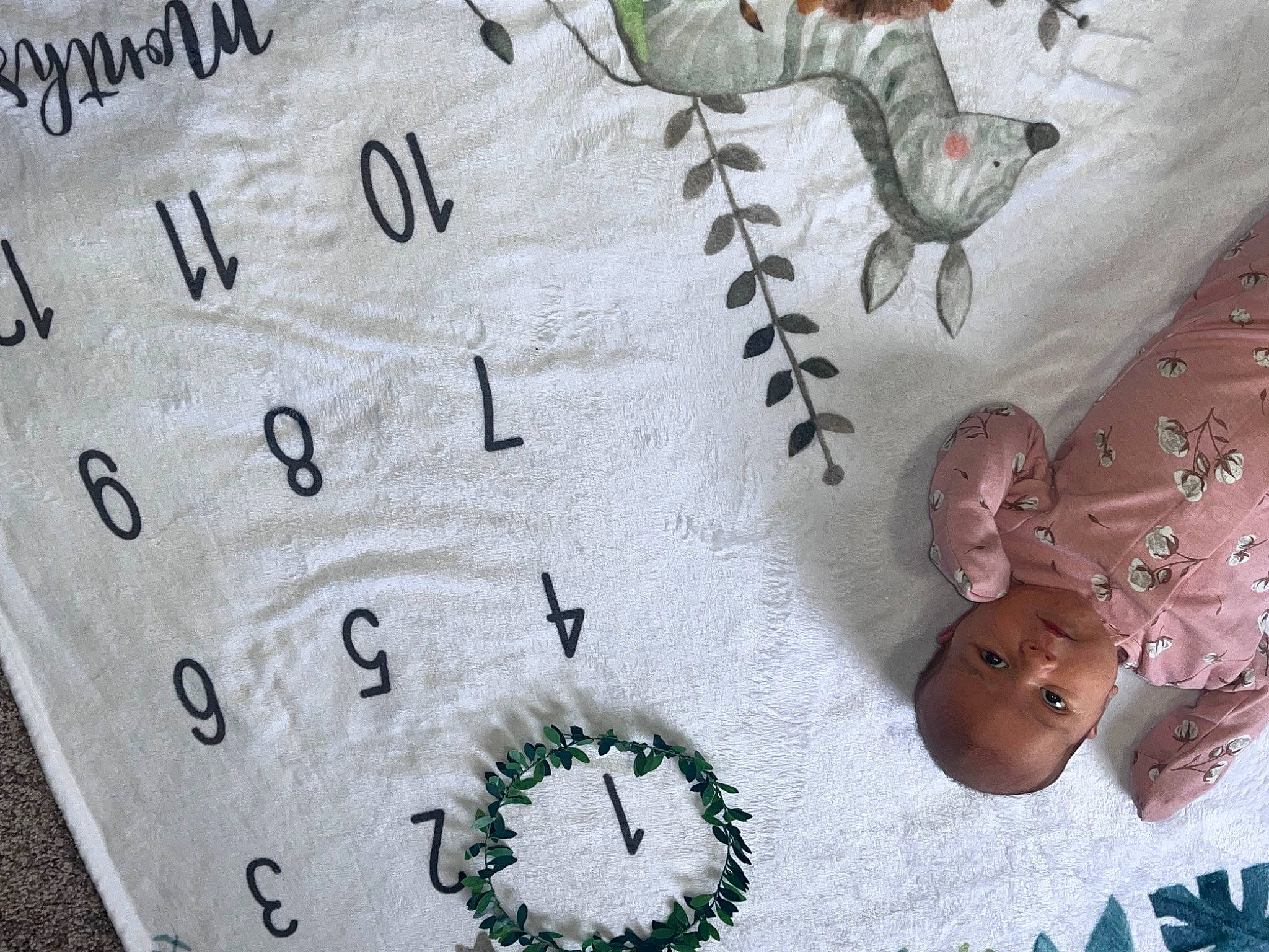 Madelyn is registered to the contest to win money with this photo: art, baby_toddler_clothing, circle, design, drawing, fashion_accessory, font, handwriting, illustration, ink, linens, measuring_instrument, number, painting, pattern, person, product, puzzle, white, wood