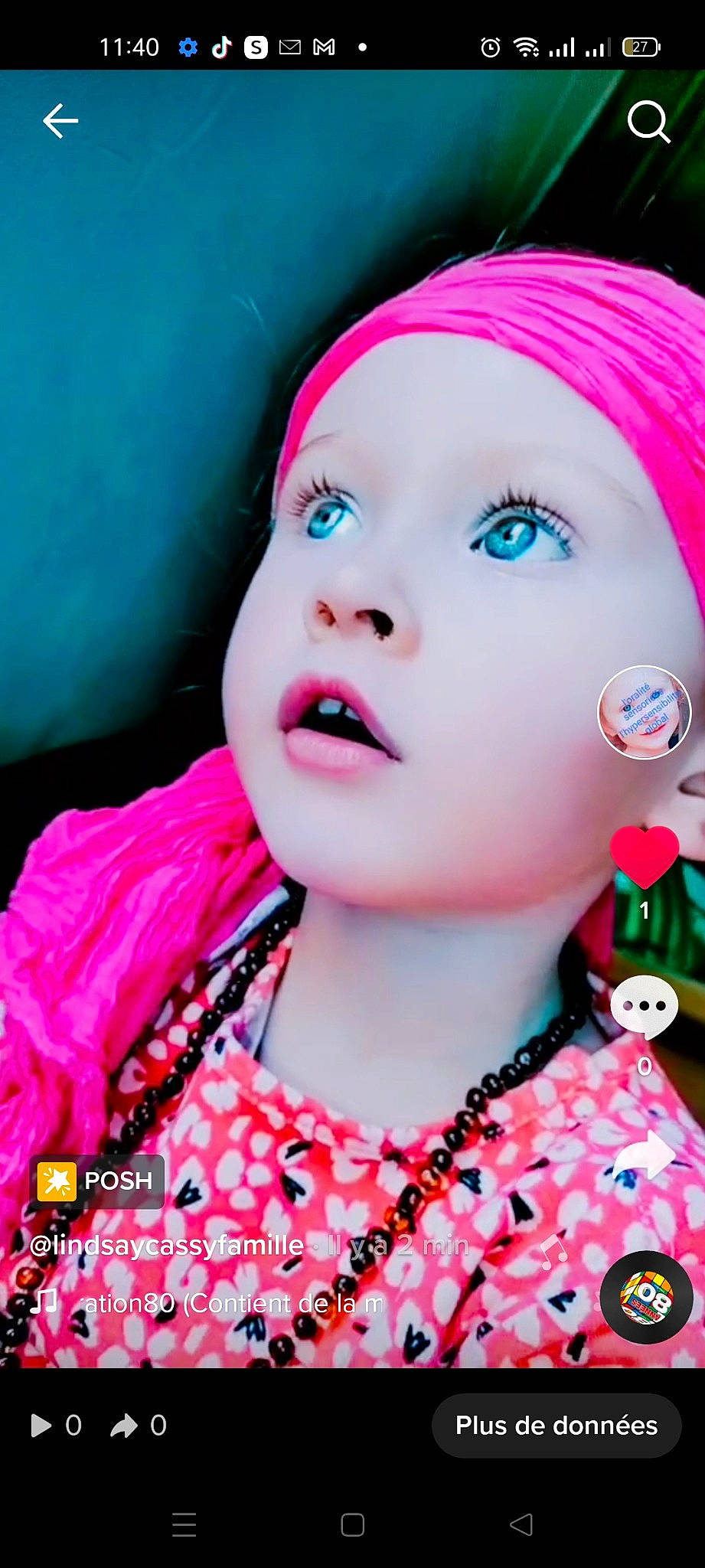 Cassy a rejoint le concours — aidez-le/la à gagner de superbes lots ! cheek, chin, cool, entertainment, eyebrow, eyelash, facial_expression, fashion, hairstyle, happy, head, human, iris, lip, lipstick, magenta, mouth, nose, person, pink