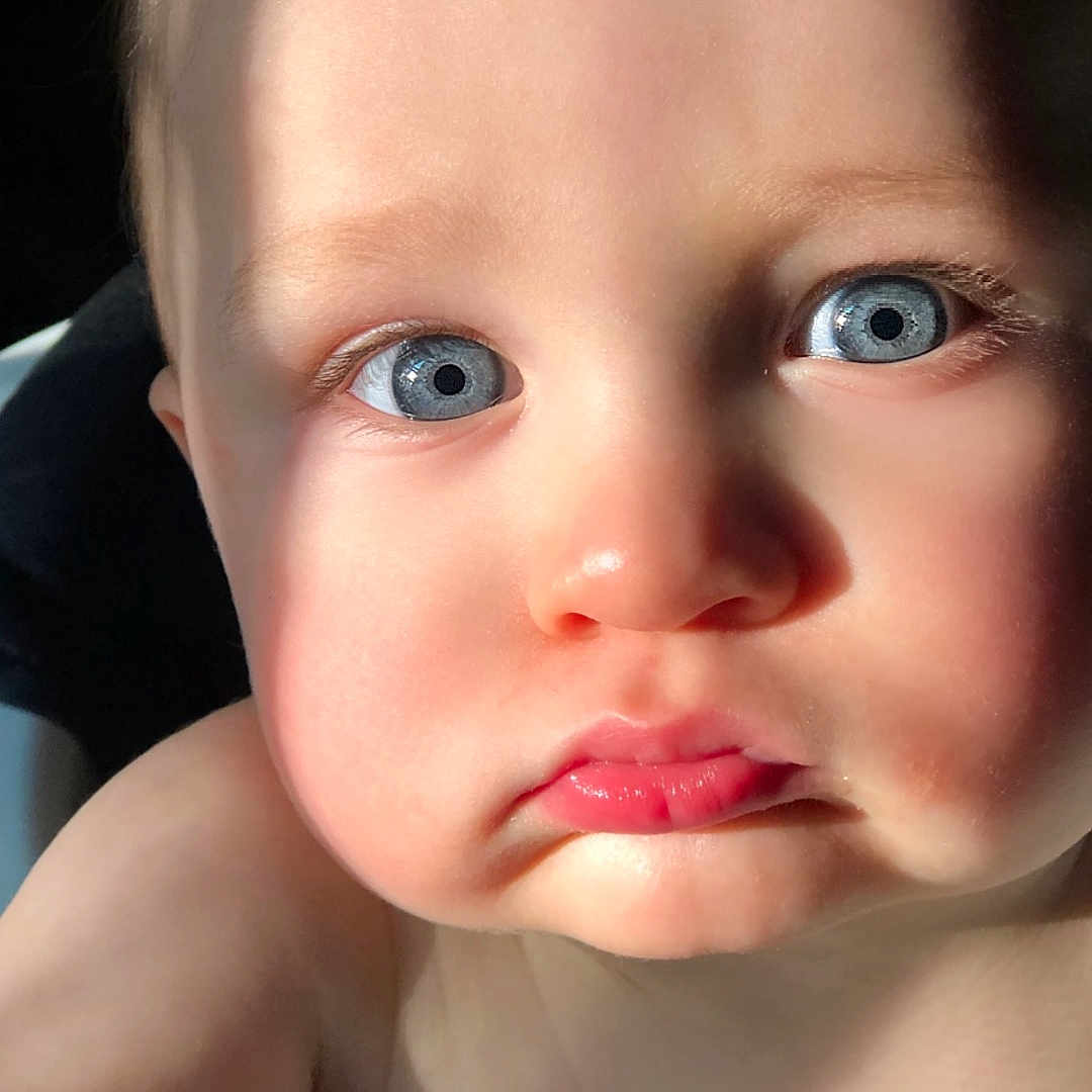 Cason joined the competition — help win amazing prizes! baby, blonde, bodypart, cosmetics, face, finger, frown, hair, hand, happy, head, lipstick, mouth, newborn, person, photography, portrait, sad, selfie, smile