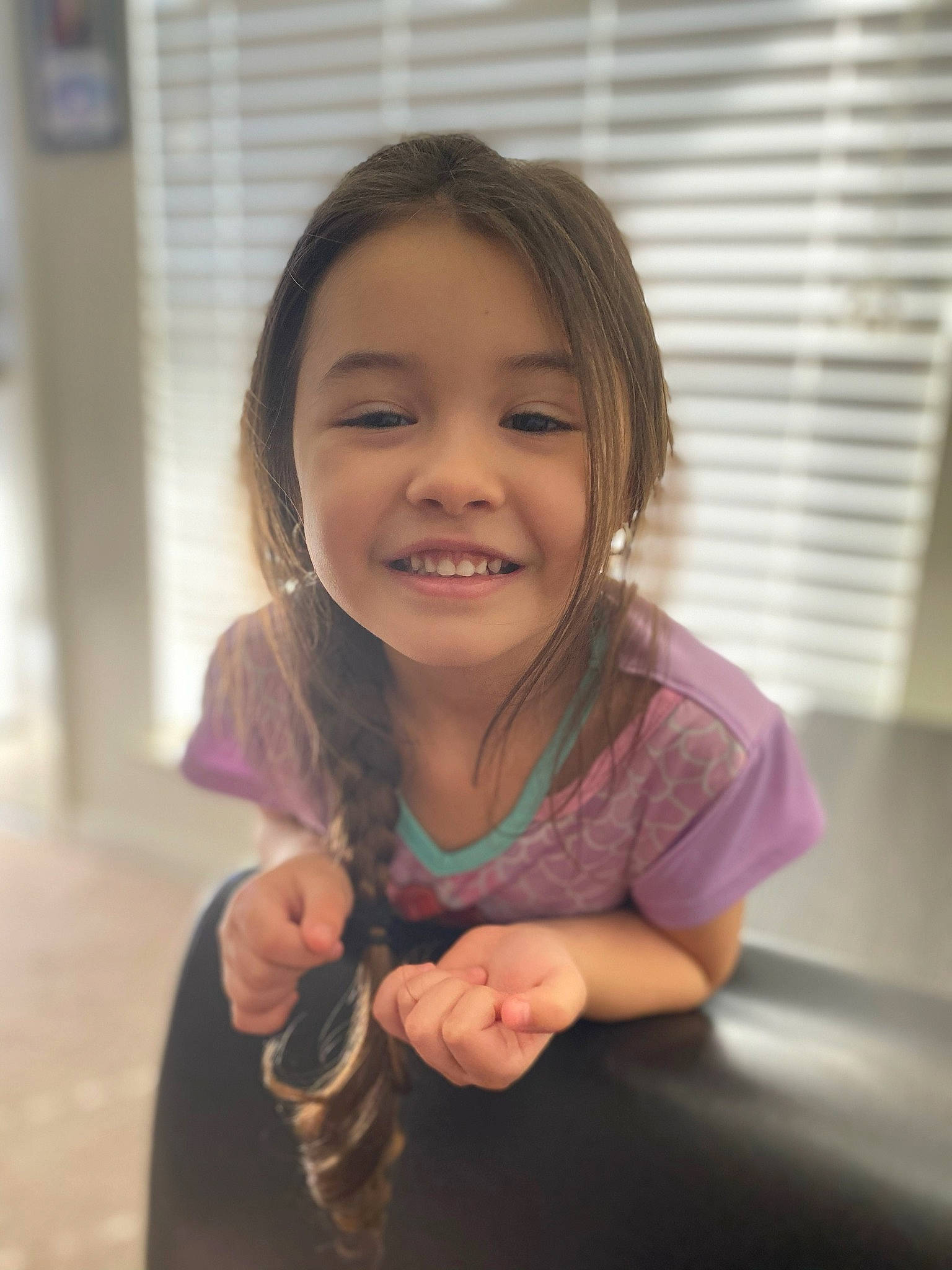 Maryjane joined the competition — help win amazing prizes! cheek, child, chin, facial_expression, finger, fun, gesture, happy, iris, joy, lip, mammal, nose, person, shoulder, skin, sleeve, smile, standing, thumb