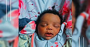 Nayloni joined the competition — help win amazing prizes! baby, bib, blanket, child, clothing, collage, colorful, cozy, cute, face, hands_up, indoor, infant, newborn, pattern, peaceful, portrait, resting, sleeping, soft