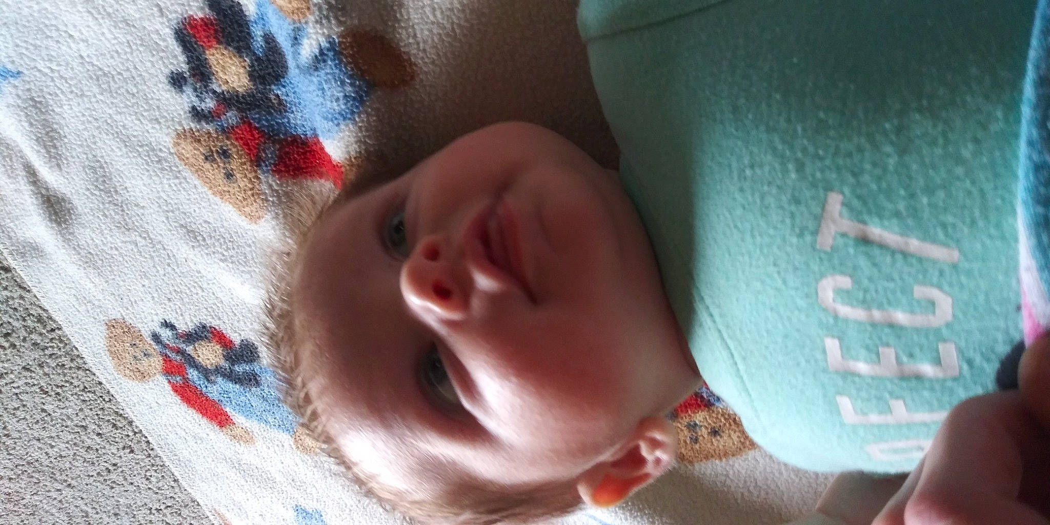 Daxton joined the competition — help win amazing prizes! baby, cheek, child, chin, close_up, ear, eye, face, facial_expression, finger, hand, lip, mouth, nap, nose, person, skin, sleep, smile, textile