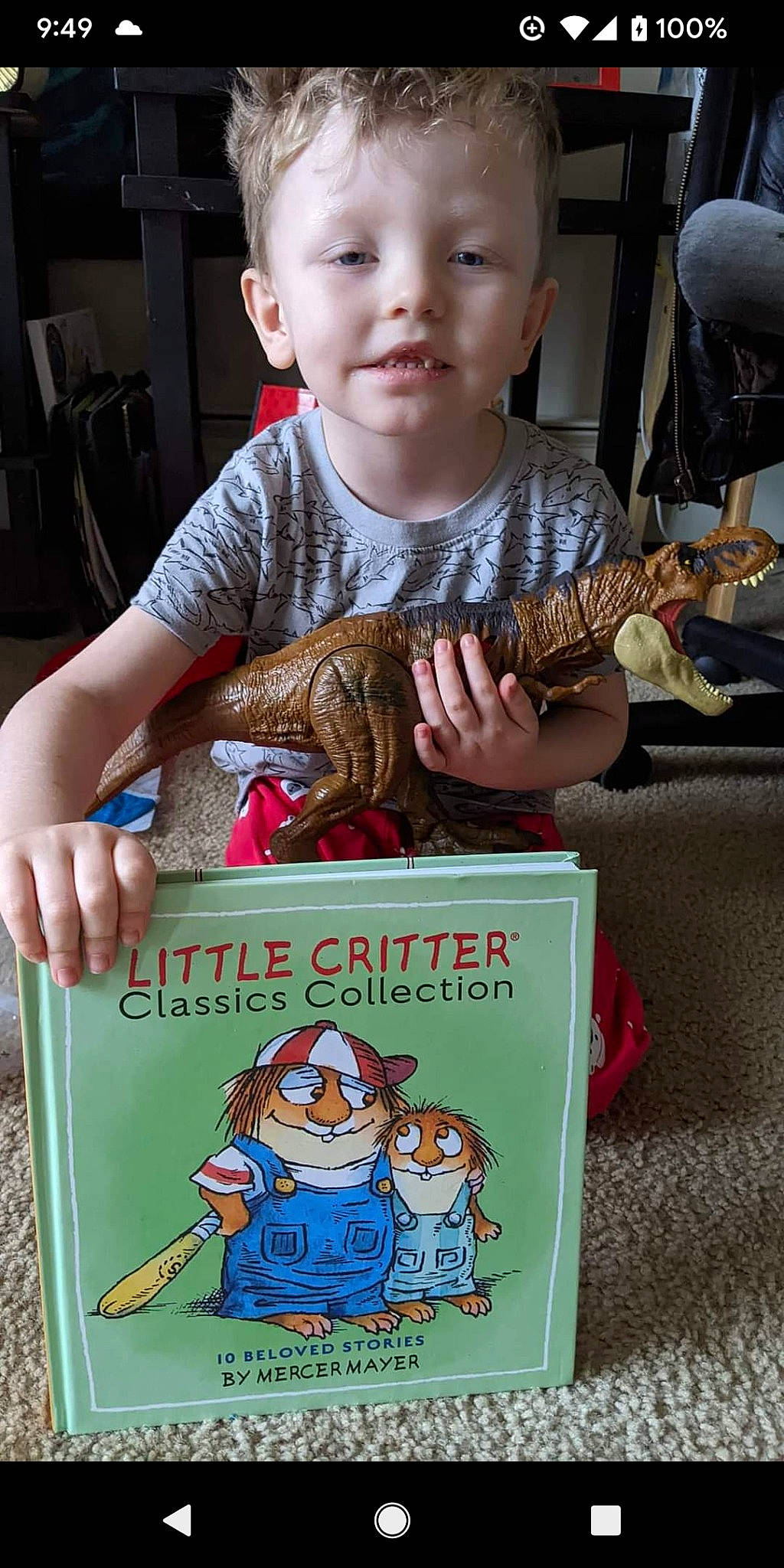 Michael joined the competition — help win amazing prizes! box, chair, child, christmas, comfort_food, event, fictional_character, holiday, junk_food, meal, person, recreation, snack, toddler