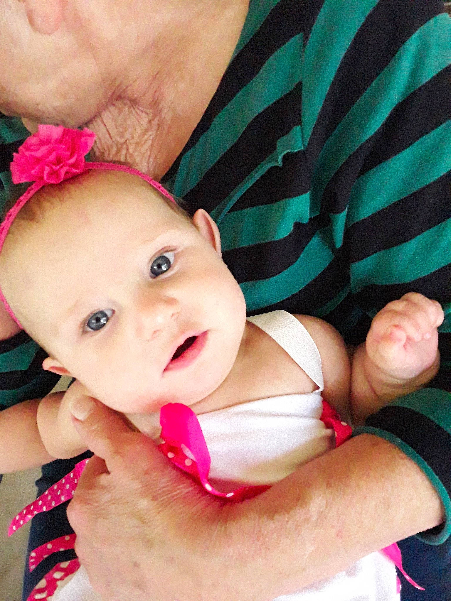 Gracelyn joined the competition — help win amazing prizes! baby, baby_products, cheek, child, finger, hand, lip, mouth, nail, neck, person, pink, product, skin, smile, thumb, toddler