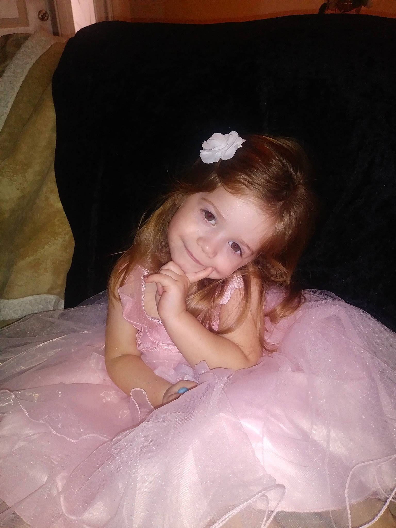 Gia Bella is registered to the contest to win money with this photo: ballet_tutu, bridal_accessory, brown_hair, child, costume, dress, fun, hair, hair_accessory, head, headgear, headpiece, lady, long_hair, person, pink, skin, smile, textile, tiara