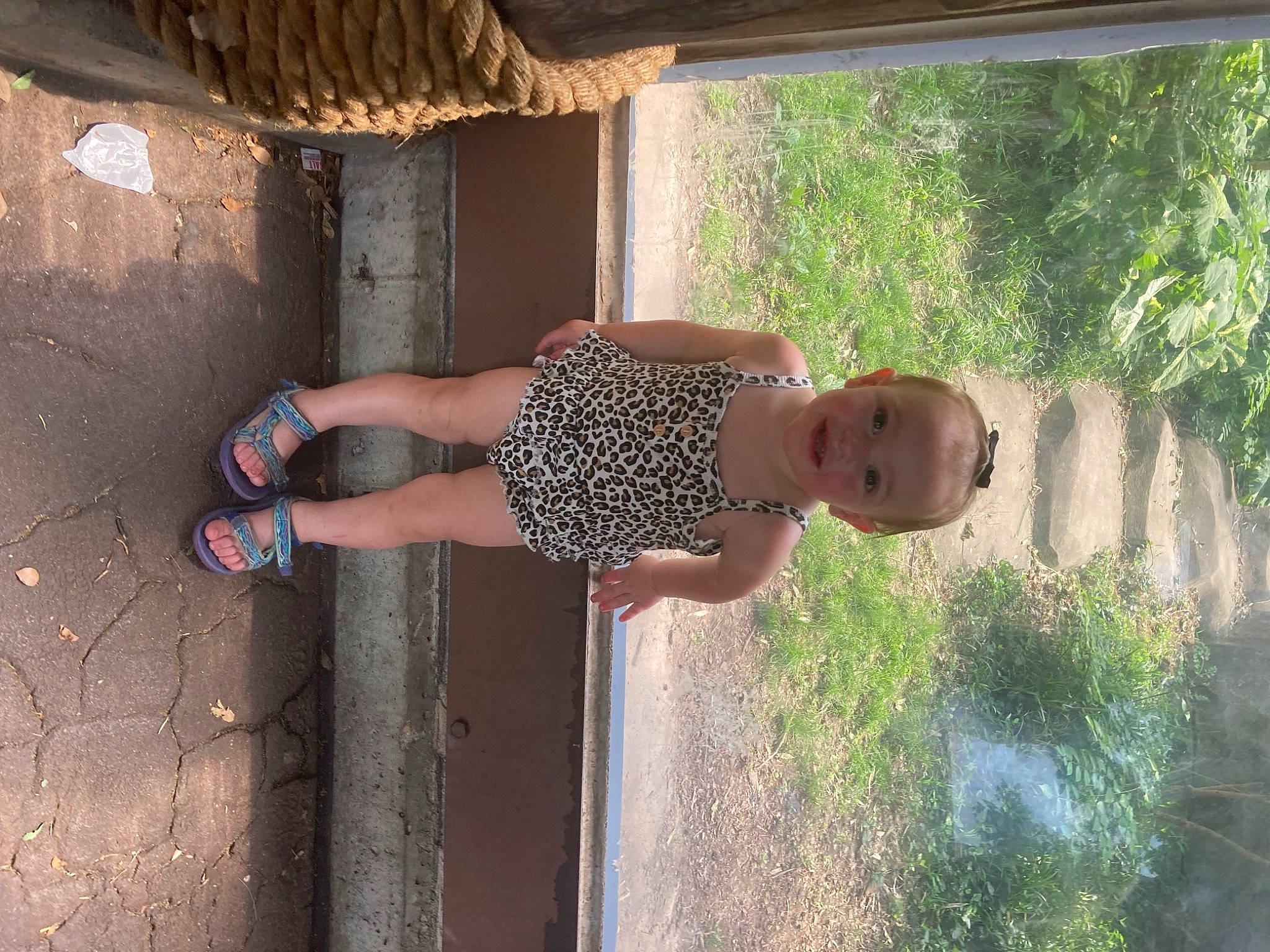 Oaklee joined the competition — help win amazing prizes! foot, fun, grass, happy, human_body, human_leg, joy, leg, leisure, pattern, people_in_nature, person, plant, sandal, shadow, sitting, thigh, tints_and_shades, tree, trunk