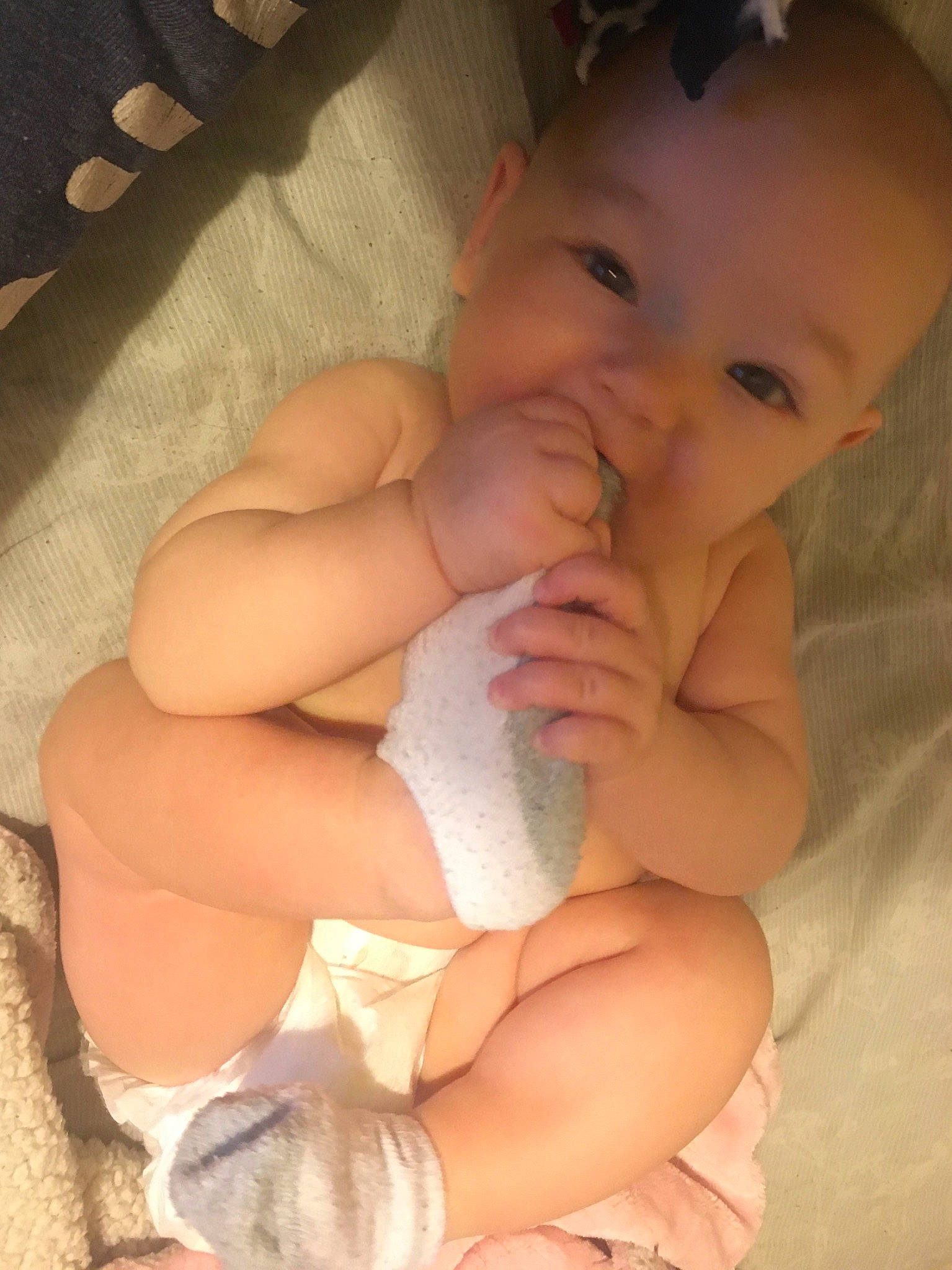 Jazmyn joined the competition — help win amazing prizes! abdomen, baby, cheek, child, eye, face, finger, hand, head, leg, lip, mouth, muscle, nail, nose, person, skin, smile, thumb, toddler