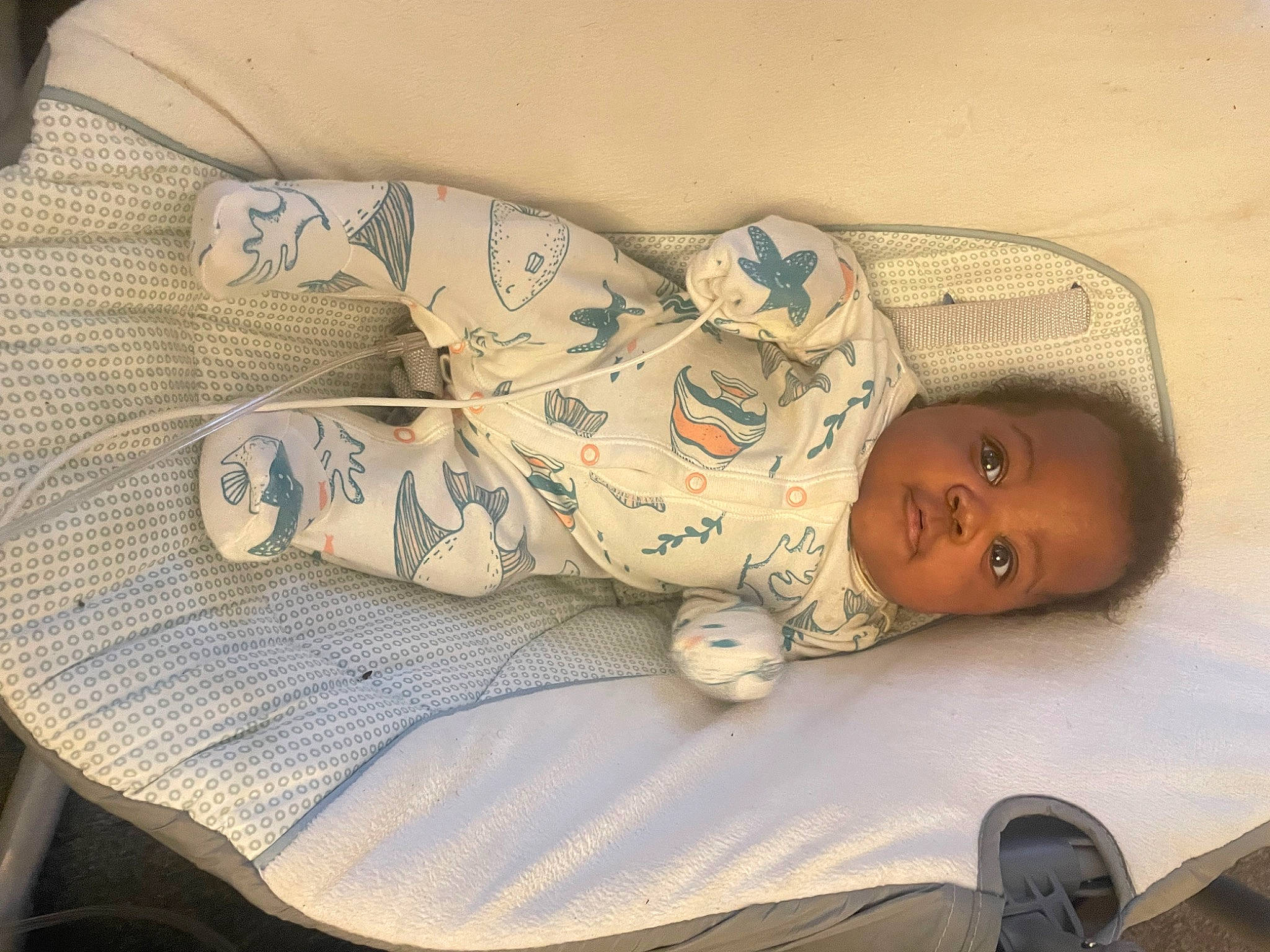 Naiomi joined the competition — help win amazing prizes! baby, baby_products, baby_safety, baby_sleeping, baby_toddler_clothing, bedding, bedtime, child, comfort, flooring, hat, linens, nap, pattern, person, personal_protective_equipment, sitting, sleep, sleeve, toddler