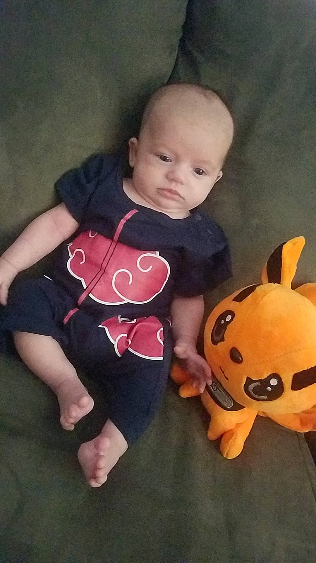 Grey is registered to the contest to win money with this photo: arm, baby, baby_products, baby_toddler_clothing, cheek, child, finger, head, person, plush, product, stuffed_toy, toddler, toy