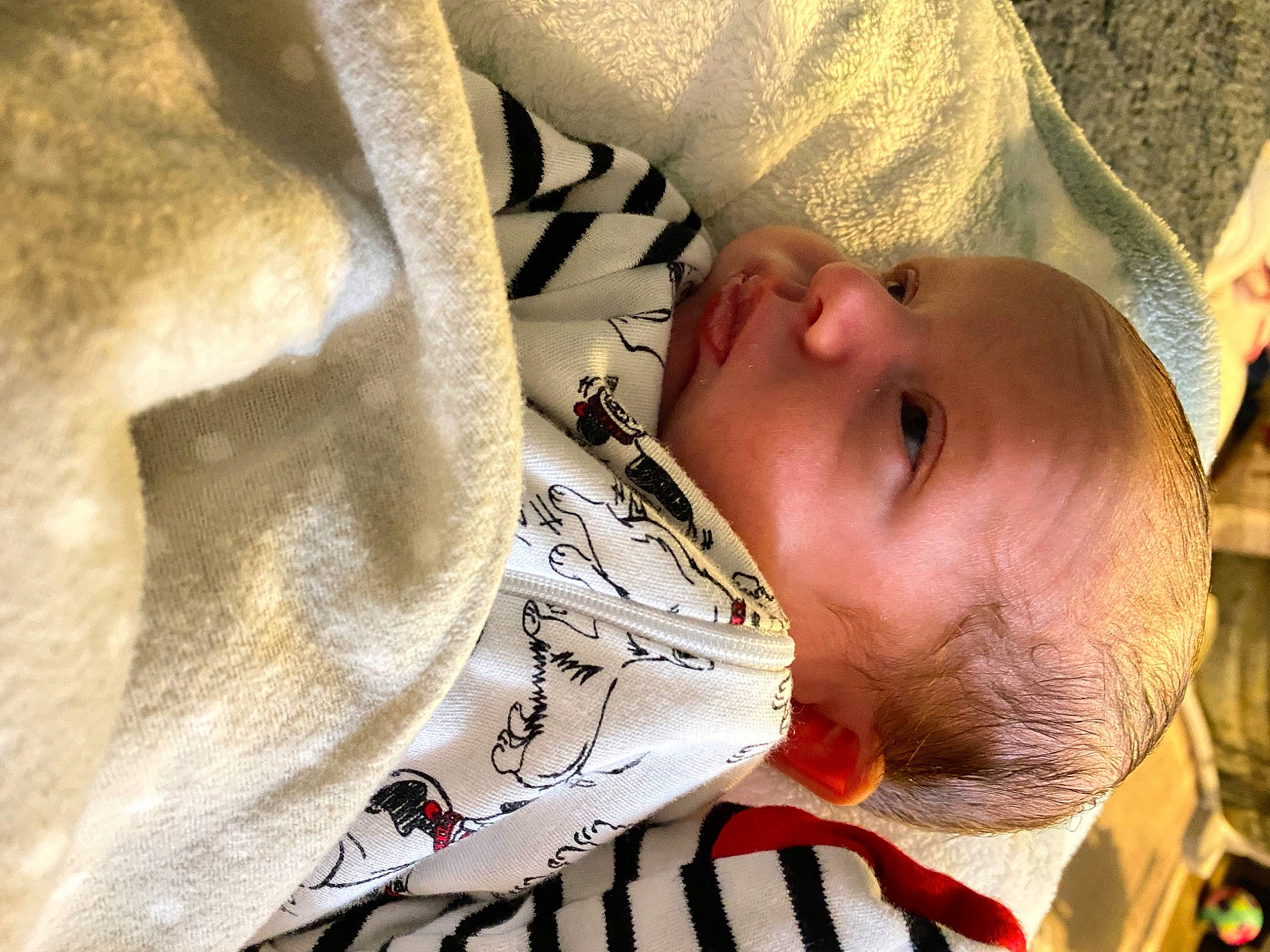 Hunter joined the competition — help win amazing prizes! baby, baby_toddler_clothing, cheek, chin, close_up, comfort, ear, eye, eyebrow, facial_expression, finger, iris, lip, mammal, nose, person, skin, sleeve, textile, toddler