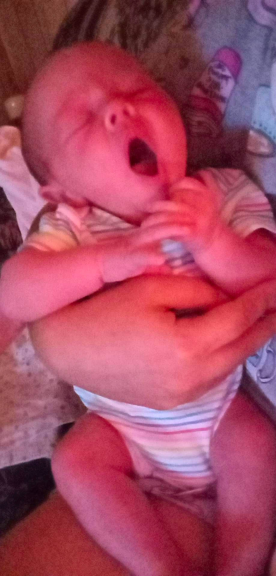 Alaina joined the competition — help win amazing prizes! abdomen, baby, baby_toddler_clothing, cheek, comfort, ear, finger, gesture, hand, happy, human_body, mouth, nail, nose, person, pink, skin, stomach, thumb, toddler