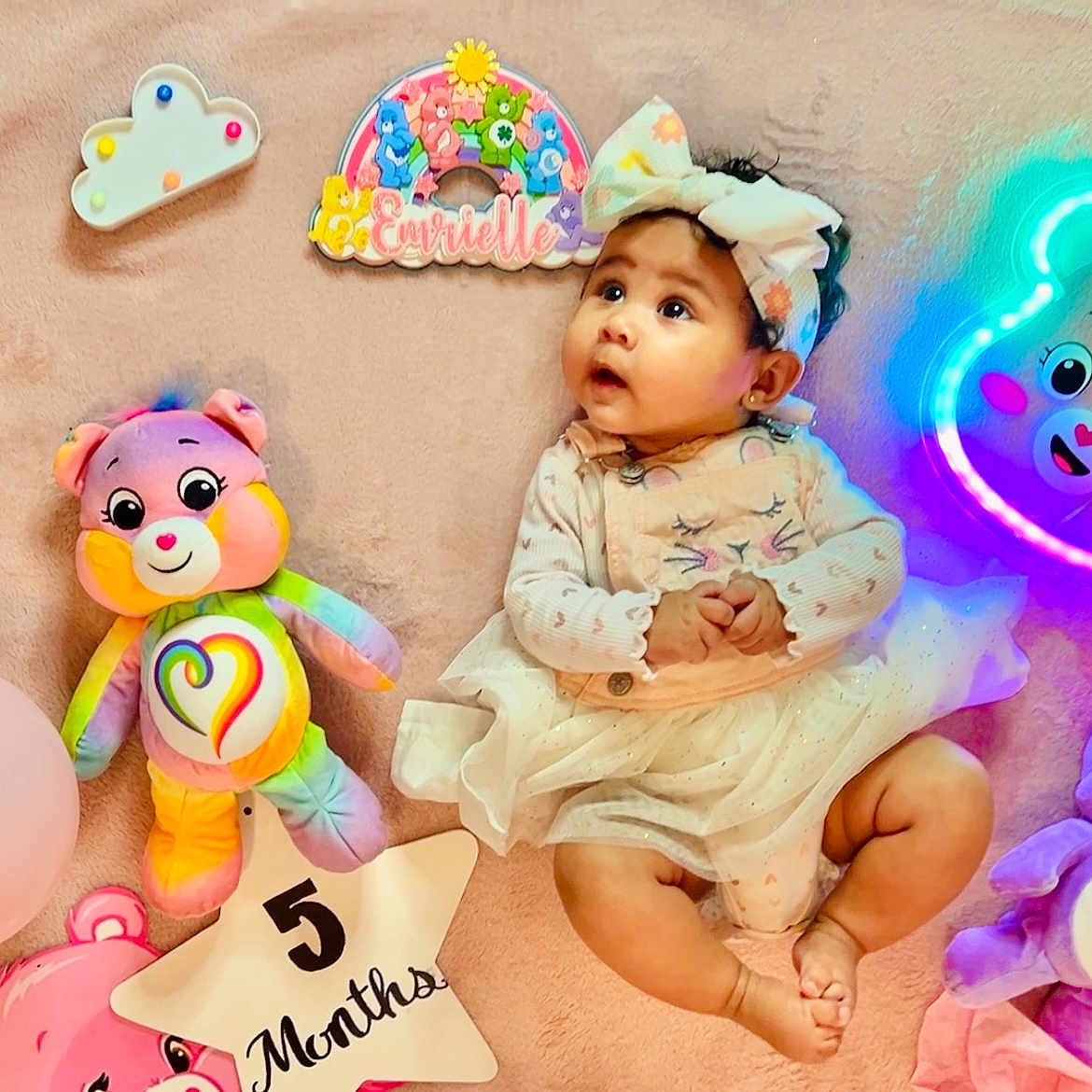 Emrielle joined the competition — help win amazing prizes! baby, balloon, birthdaycake, cake, clothing, cream, dessert, face, food, fun, hat, head, party, people, person, photography, portrait, purple, sweets, toy