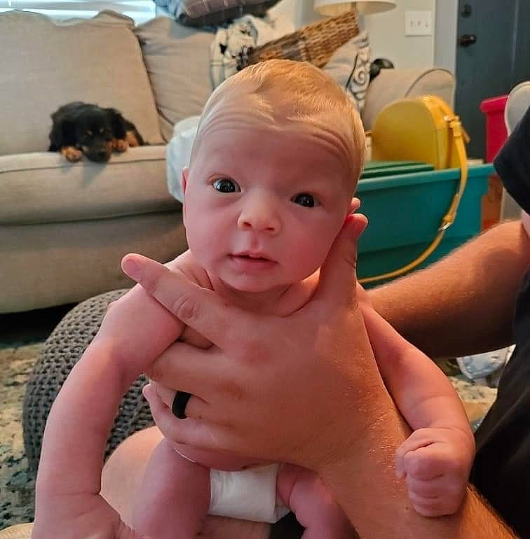 Shane joined the competition — help win amazing prizes! baby, cheek, child, ear, face, finger, hand, head, mouth, neck, person, skin, thumb, toddler