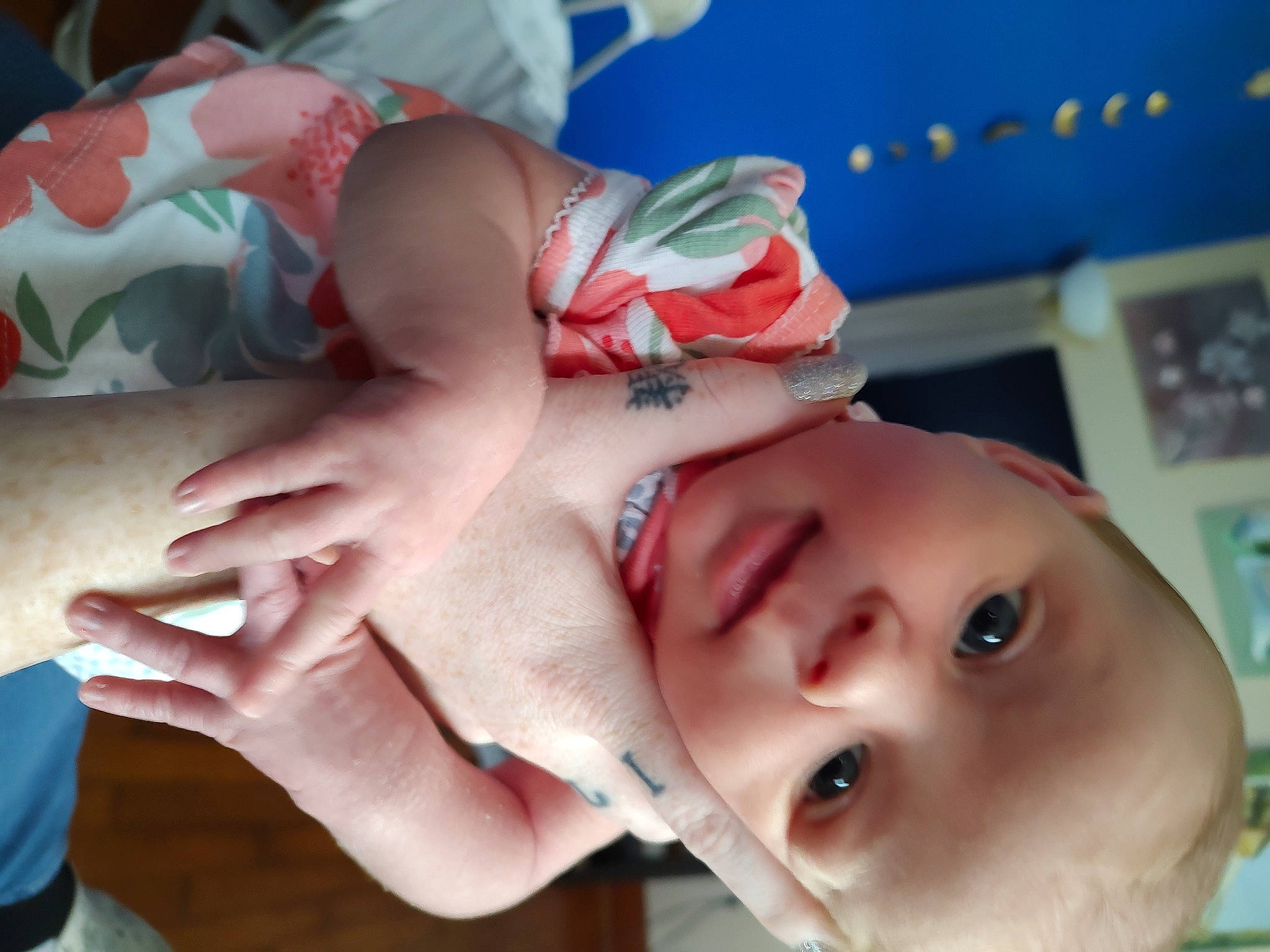 Aina is registered to the contest to win money with this photo: abdomen, baby, cheek, chest, child, eyelash, finger, fun, gesture, happy, human_leg, leisure, lip, mouth, nail, nose, person, skin, smile, thumb