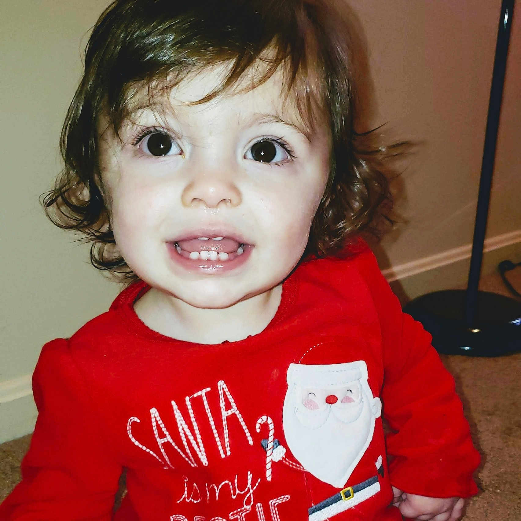 Emma Walter joined the competition — help win amazing prizes! baby, brown_hair, cheek, child, chin, cool, eye, face, iris, lip, person, smile, toddler
