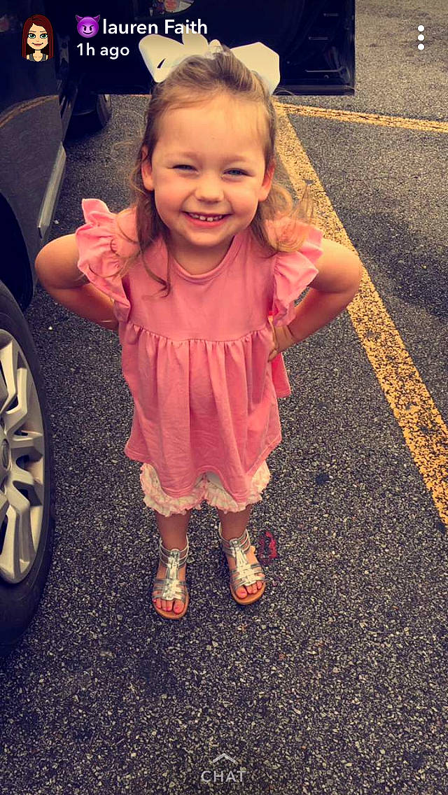 Kenzleigh joined the competition — help win amazing prizes! child, cool, day, emotion, facial_expression, fun, girl, happiness, joy, laughter, person, pink, play, sitting, skin, smile, snapshot, standing, toddler