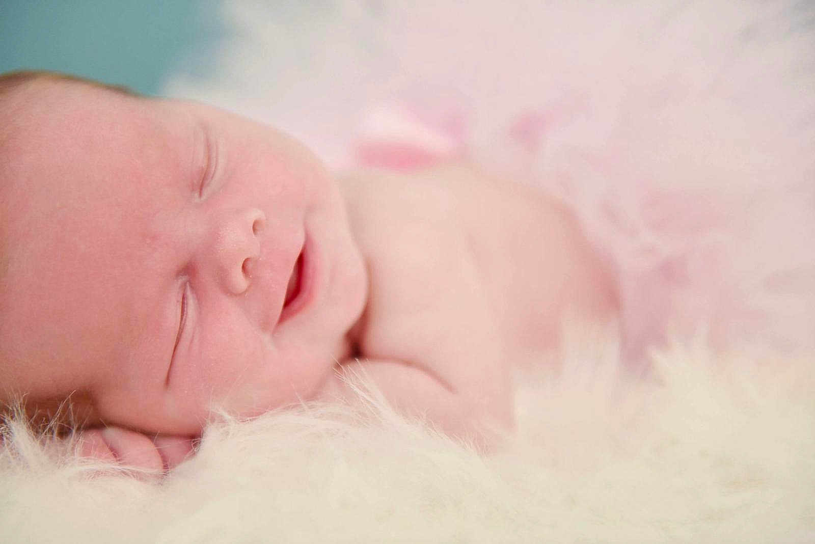 Ocean joined the competition — help win amazing prizes! baby, blanket, child, closeup, cute, face, fluffy, infant, newborn, nursery, peaceful, pink, portrait, relaxation, rest, skin, sleeping, smile, soft, toddler
