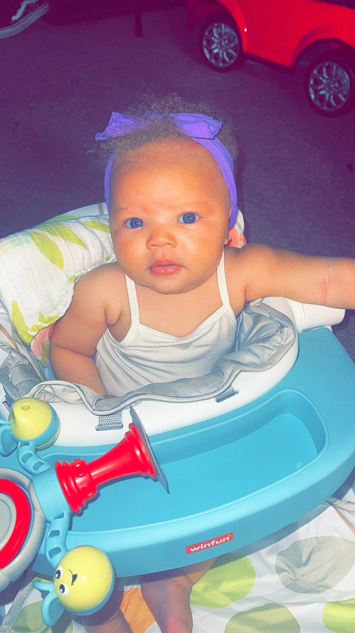 Mckey joined the competition — help win amazing prizes! baby, baby_playing_with_toys, baby_products, baby_toddler_clothing, cheek, child, electric_blue, eyebrow, flash_photography, fun, happy, iris, leisure, mouth, person, play, product, skin, snapshot, toddler