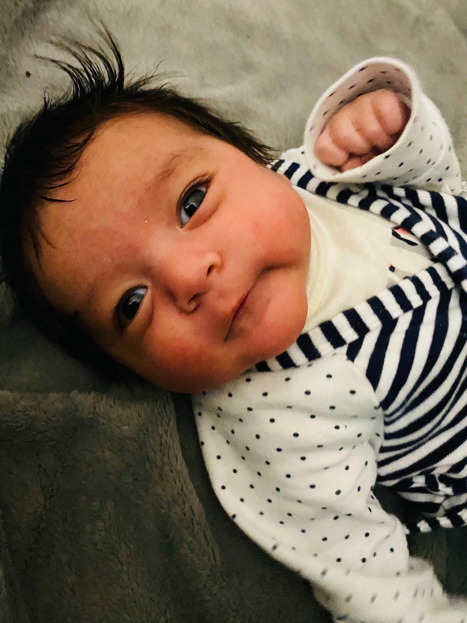 Alia joined the competition — help win amazing prizes! baby_toddler_clothing, cheek, chin, eye, eyebrow, eyelash, facial_expression, flash_photography, hairstyle, happy, head, iris, lip, mammal, nose, outerwear, person, skin, sleeve, smile