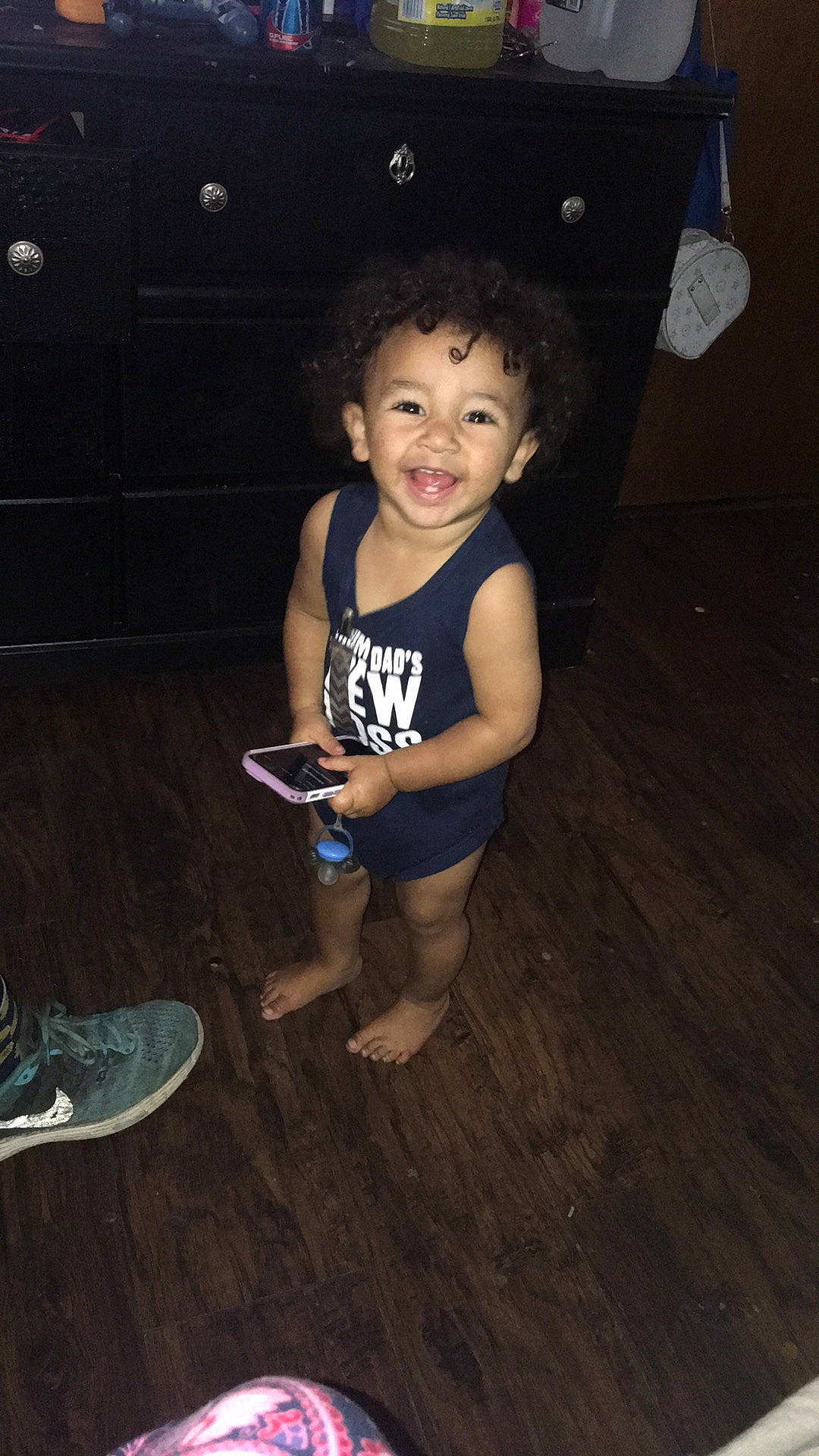 Elliot joined the competition — help win amazing prizes! cool, flash_photography, floor, flooring, fun, hairstyle, happy, hardwood, human_leg, joy, knee, leg, person, shoe, shorts, smile, sneakers, standing, t_shirt, thigh