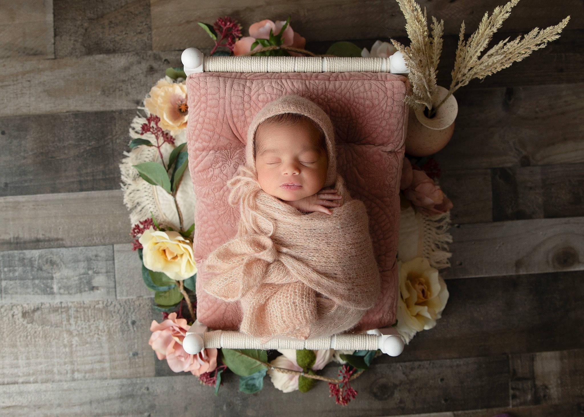 Arielle is registered to the contest to win money with this photo: baby, baby_products, baby_toddler_clothing, chair, cheek, child, eye, floral_design, flower, head, human_body, peach, person, pink, room, sitting, still_life_photography, textile, toddler, toy