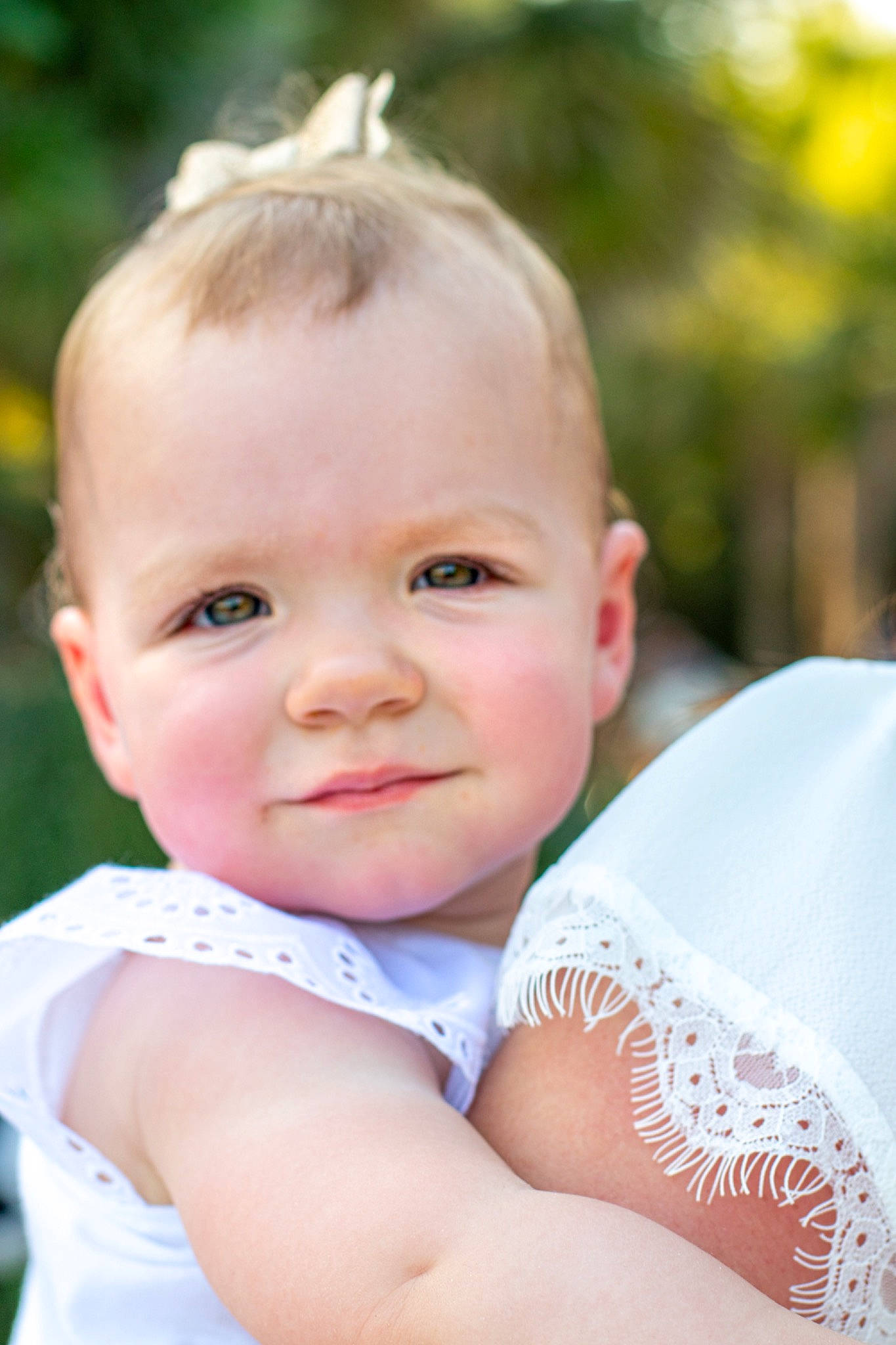 Capri joined the competition — help win amazing prizes! baby, beauty, blond, cheek, child, dress, eye, face, grass, head, iris, joy, lip, people, person, photograph, photography, pink, skin, smile