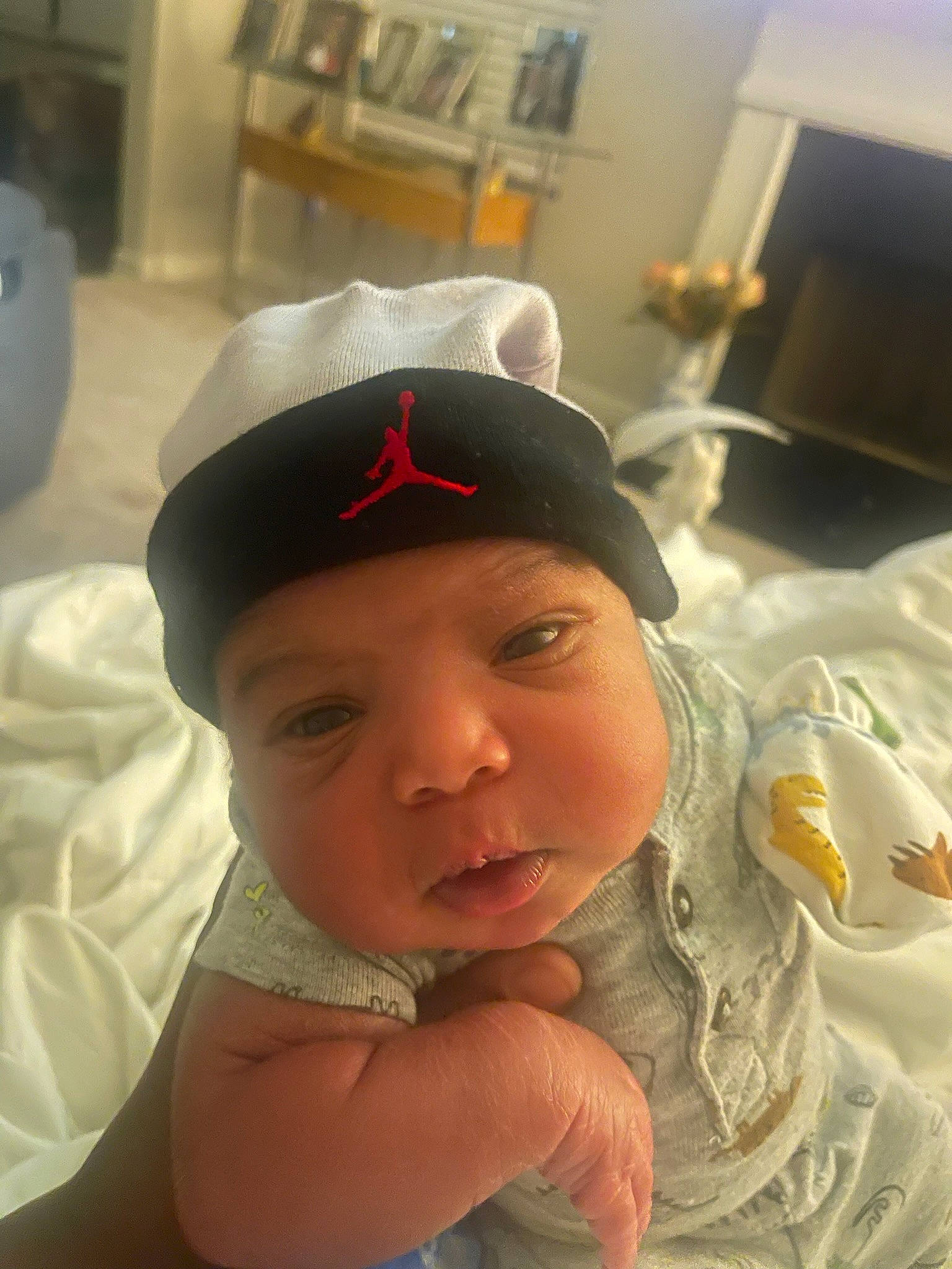 Supreme joined the competition — help win amazing prizes! baby, baseball_cap, cap, cheek, child, chin, ear, eyewear, fashion_accessory, fun, happy, headwear, human_body, lip, mouth, nose, person, personal_protective_equipment, sitting, skin
