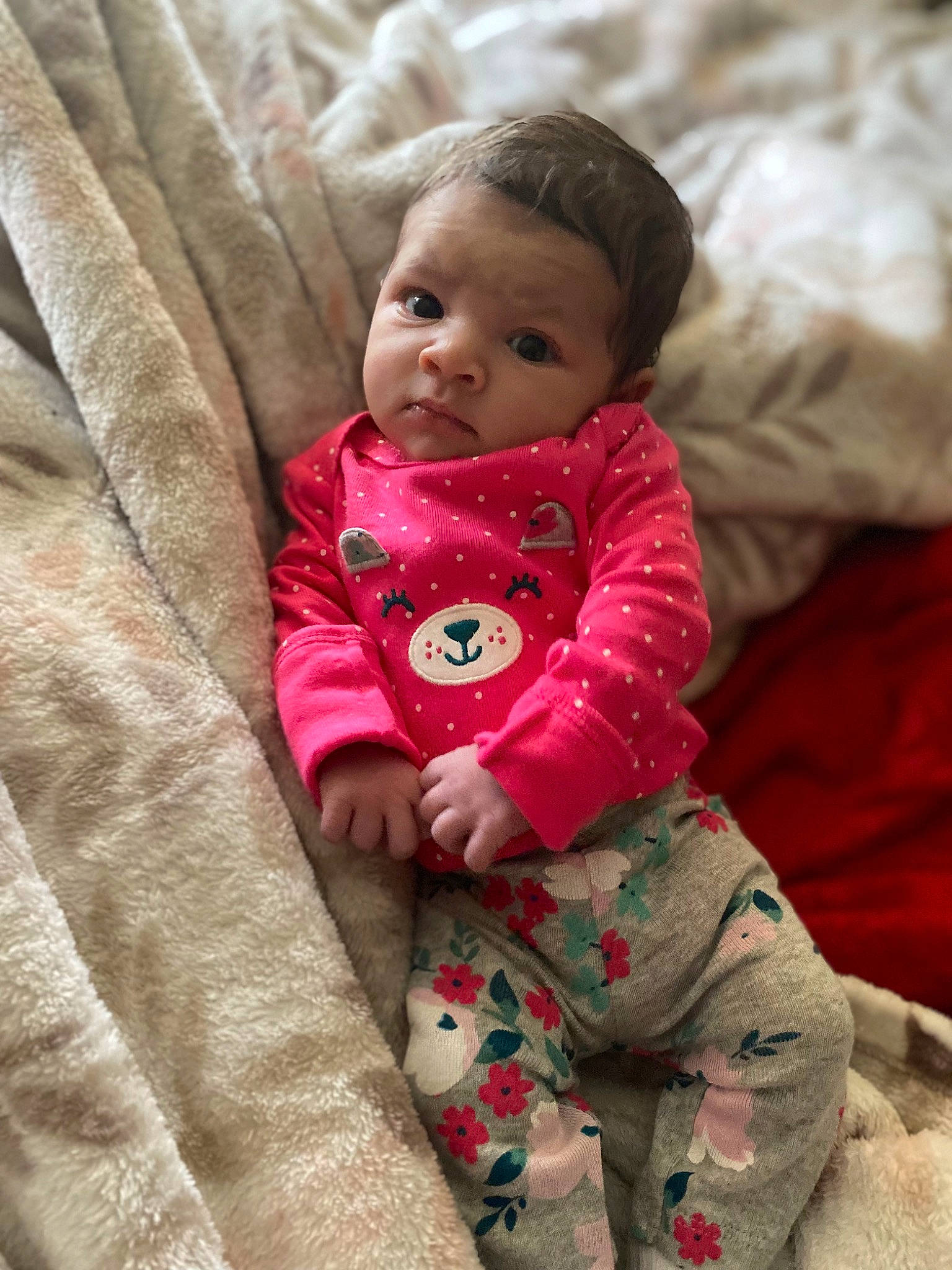 Dior joined the competition — help win amazing prizes! baby, baby_toddler_clothing, beauty, cheek, child, comfort, eye, flooring, grass, happy, head, linens, nose, person, pink, product, skin, sleeve, textile, toddler