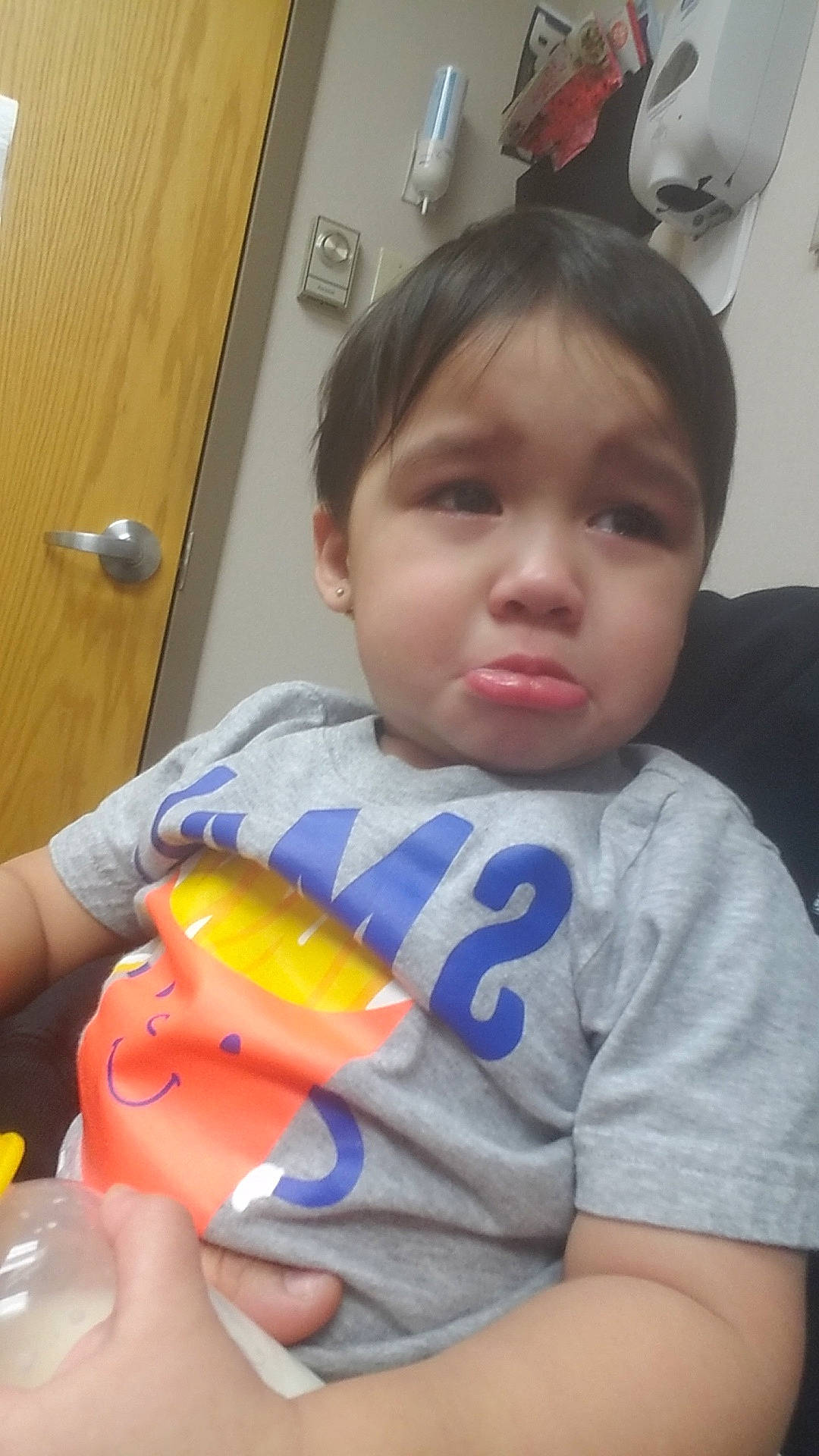 Arturo joined the competition — help win amazing prizes! baby, child, ear, lip, person, skin, toddler