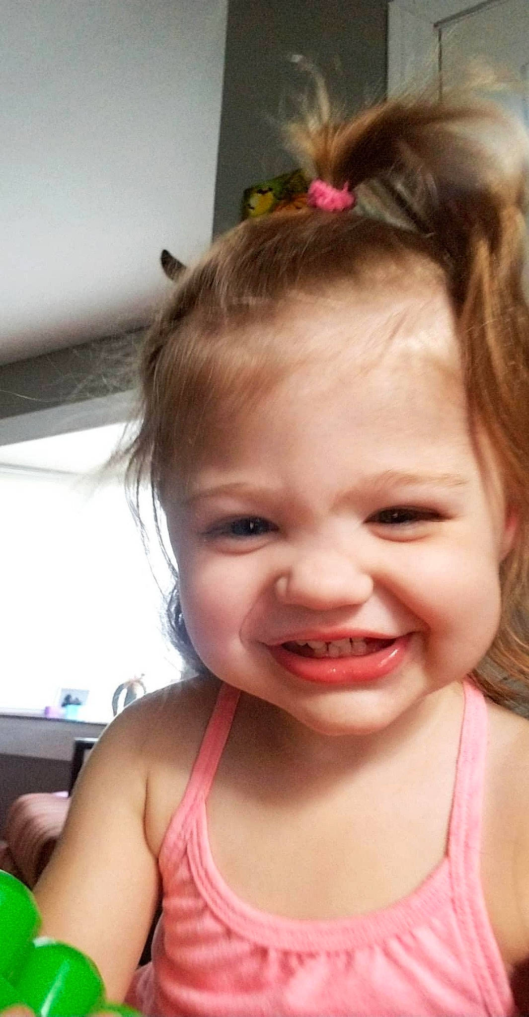 Audree joined the competition — help win amazing prizes! beauty, brown_hair, cheek, child, chin, ear, eyebrow, face, facial_expression, forehead, hair, hairstyle, head, joy, lip, nose, person, pink, skin, smile