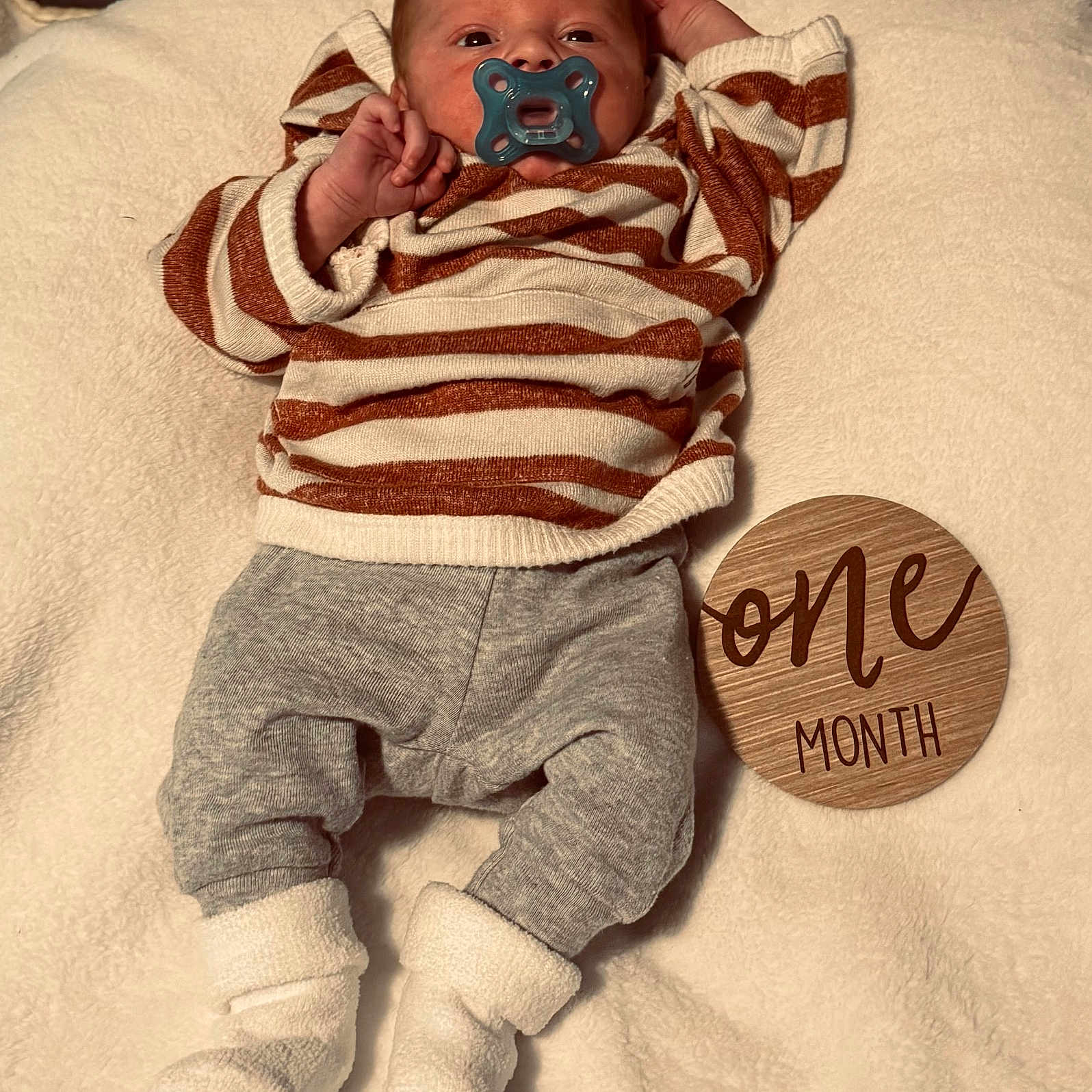 Braxton joined the competition — help win amazing prizes! baby, bed, blanket, bodypart, clothing, cushion, face, finger, furniture, head, homedecor, hosiery, newborn, pants, person, photography, portrait, quilt, sock, toy