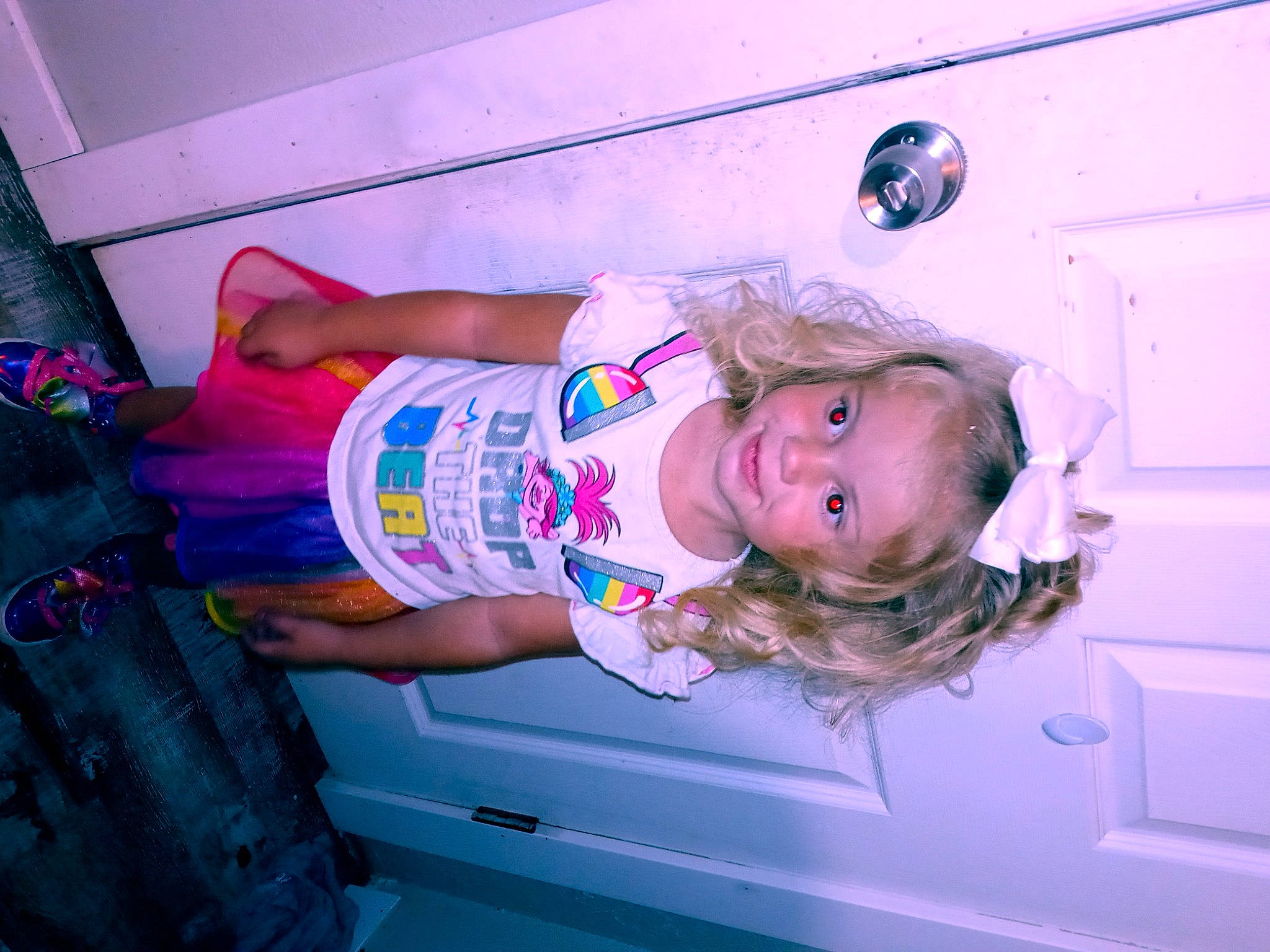 Oaklynn joined the competition — help win amazing prizes! child, joy, person, pink, toddler