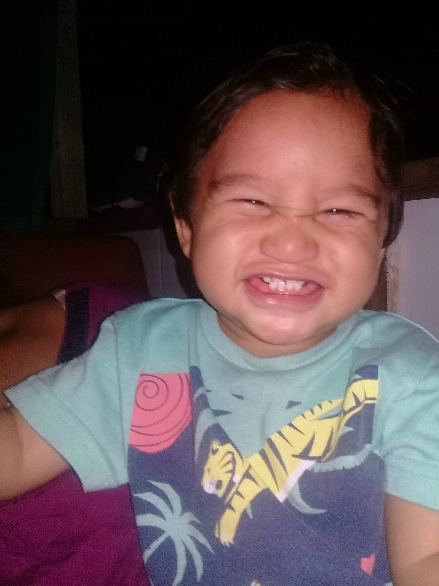 Eden a rejoint le concours — aidez-le/la à gagner de superbes lots ! baby, cheek, child, chin, cool, eye, face, facial_expression, forehead, fun, head, lip, mouth, nose, organ, person, pink, skin, smile, toddler