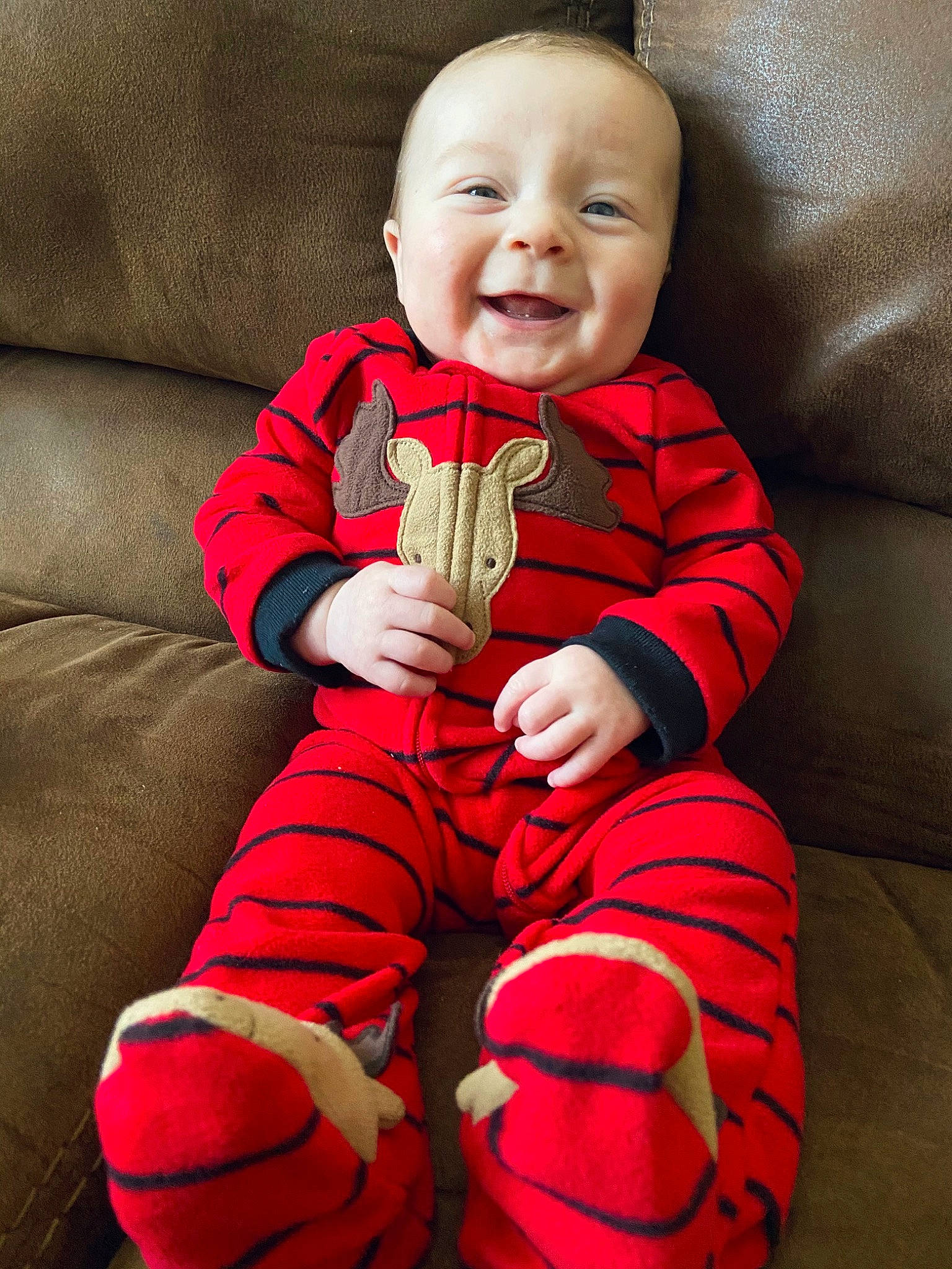 Jaxson joined the competition — help win amazing prizes! baby, child, leg, person, red, sitting, toddler