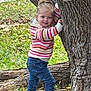 child, clothing, face, female, footwear, girl, grass, head, jeans, knitwear, nature, outdoors, pants, person, photography, plant, portrait, shoe, sweater, tree