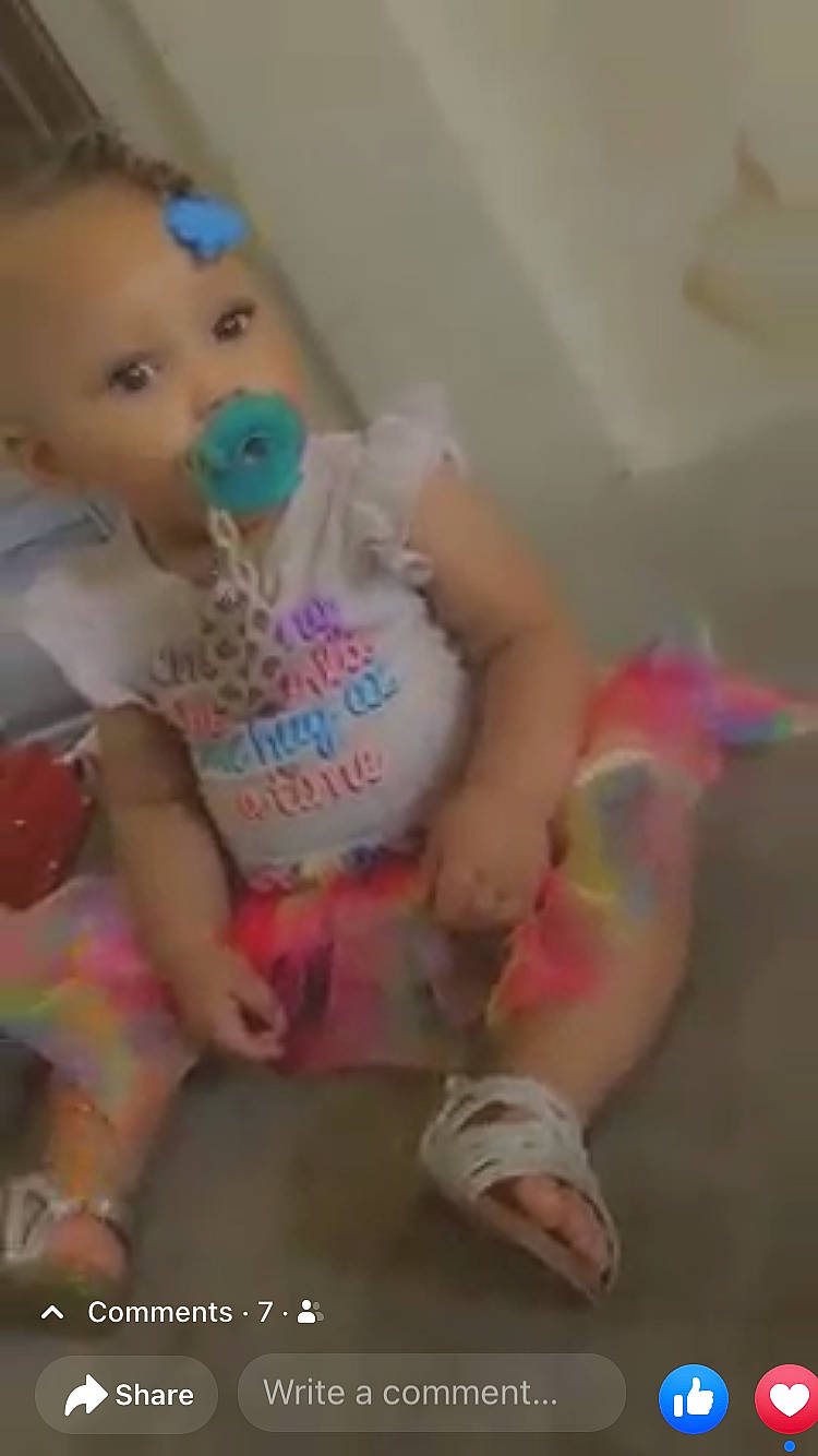 Kamaria joined the competition — help win amazing prizes! baby, baby_products, baby_toddler_clothing, bathing, cheek, child, doll, eyelash, fun, happy, human_leg, nail, nose, person, pink, play, room, thigh, thumb, toddler