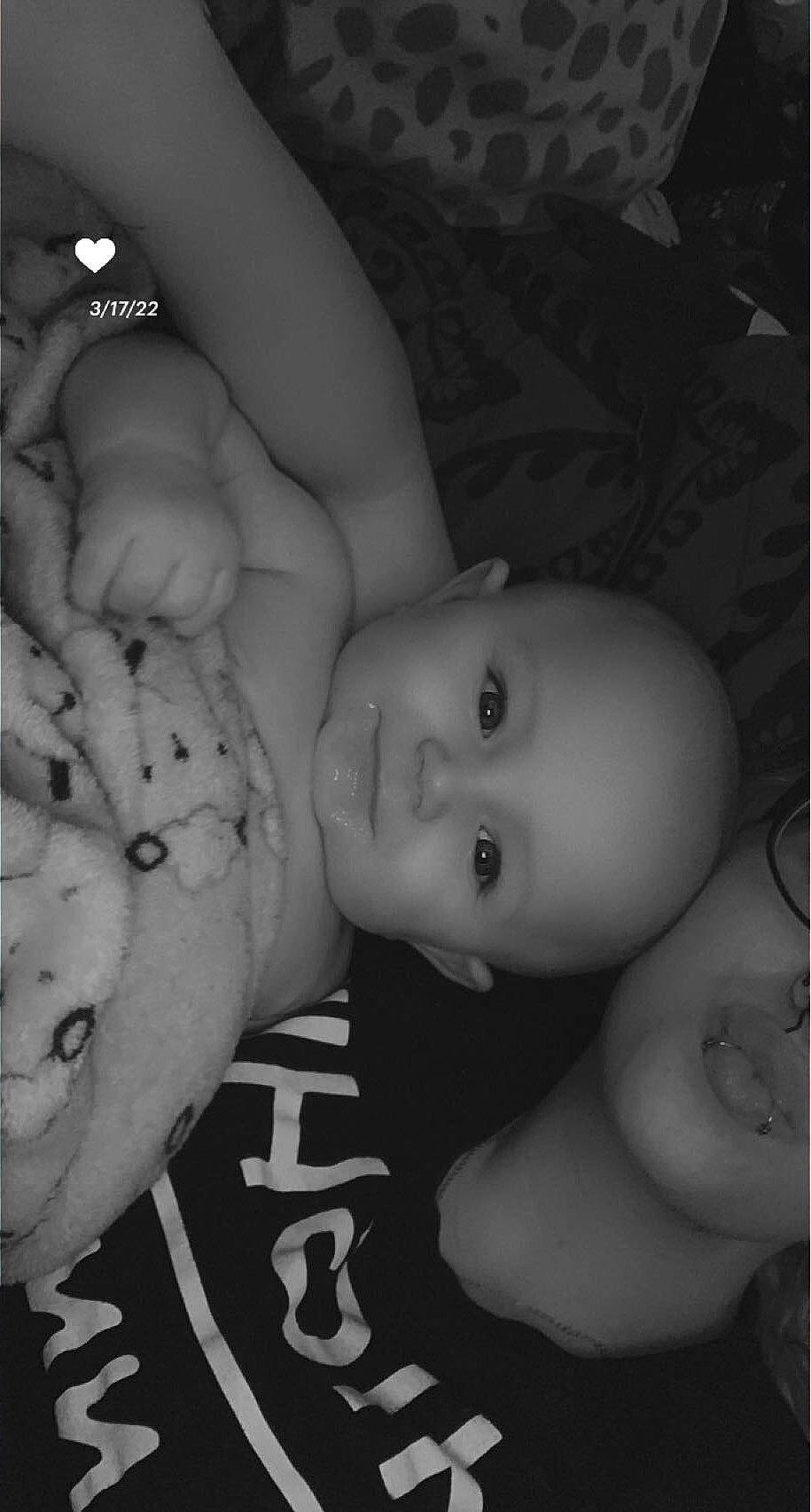 Emmett joined the competition — help win amazing prizes! arm, baby, black_and_white, chest, eye, eyelash, finger, flash_photography, gesture, hand, happy, iris, lip, mammal, monochrome_photography, mouth, neck, nose, person, skin