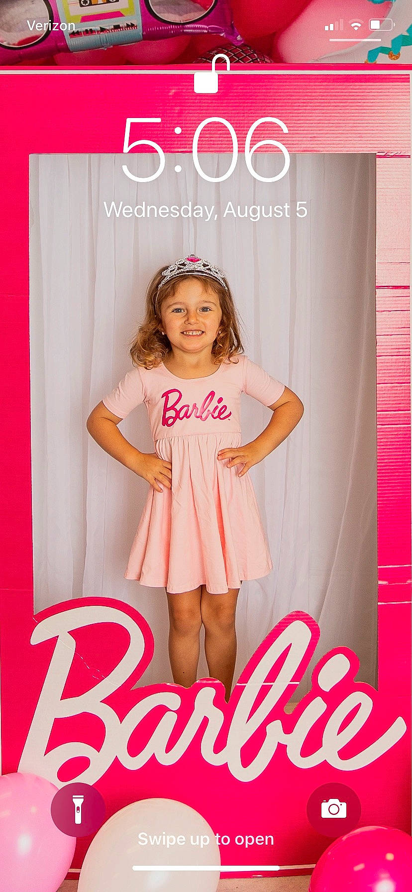 Emma joined the competition — help win amazing prizes! child_model, dress, joy, magenta, pattern, person, photography, pink