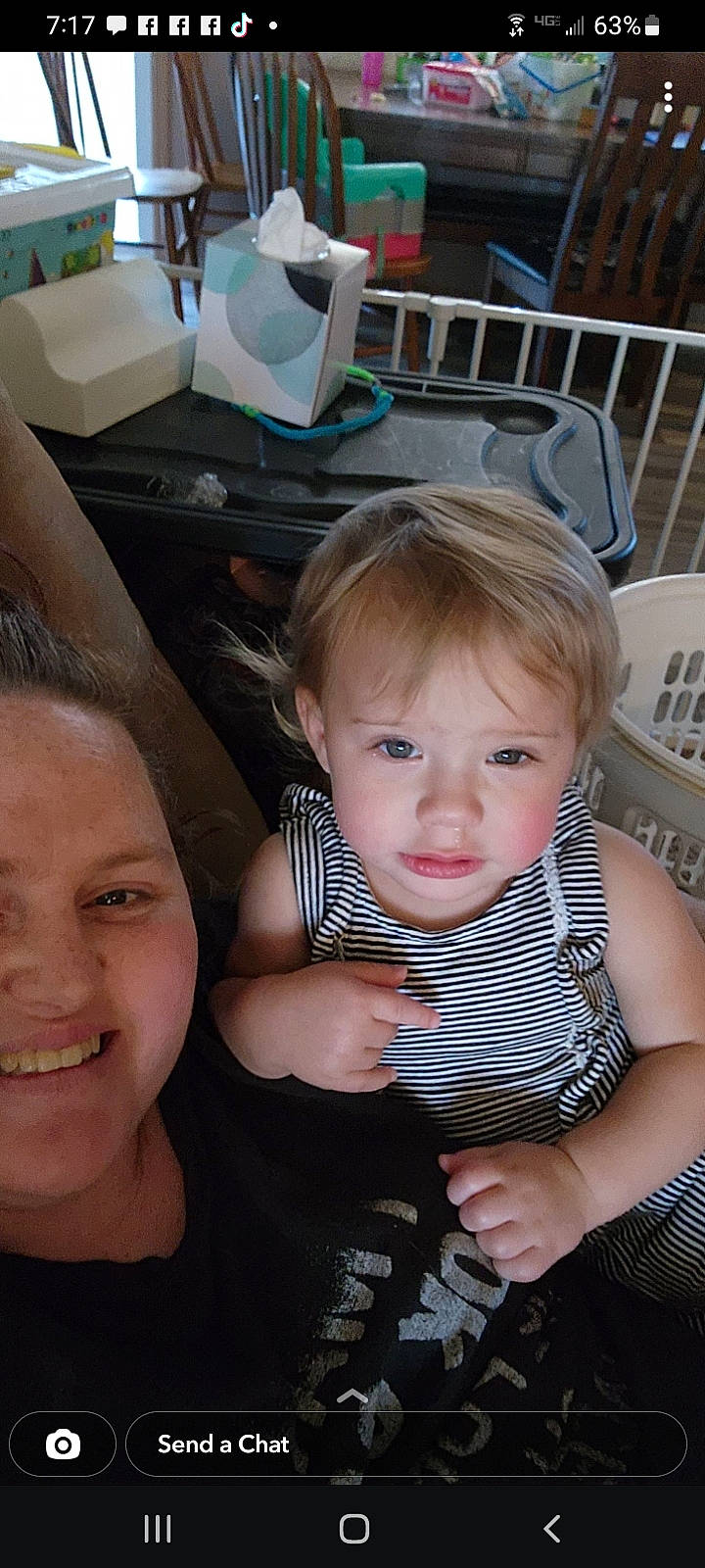 Erelah joined the competition — help win amazing prizes! arm, baby, baby_toddler_clothing, chair, cheek, child, chin, face, finger, fun, gesture, happy, iris, joy, mouth, people, person, skin, smile, thumb