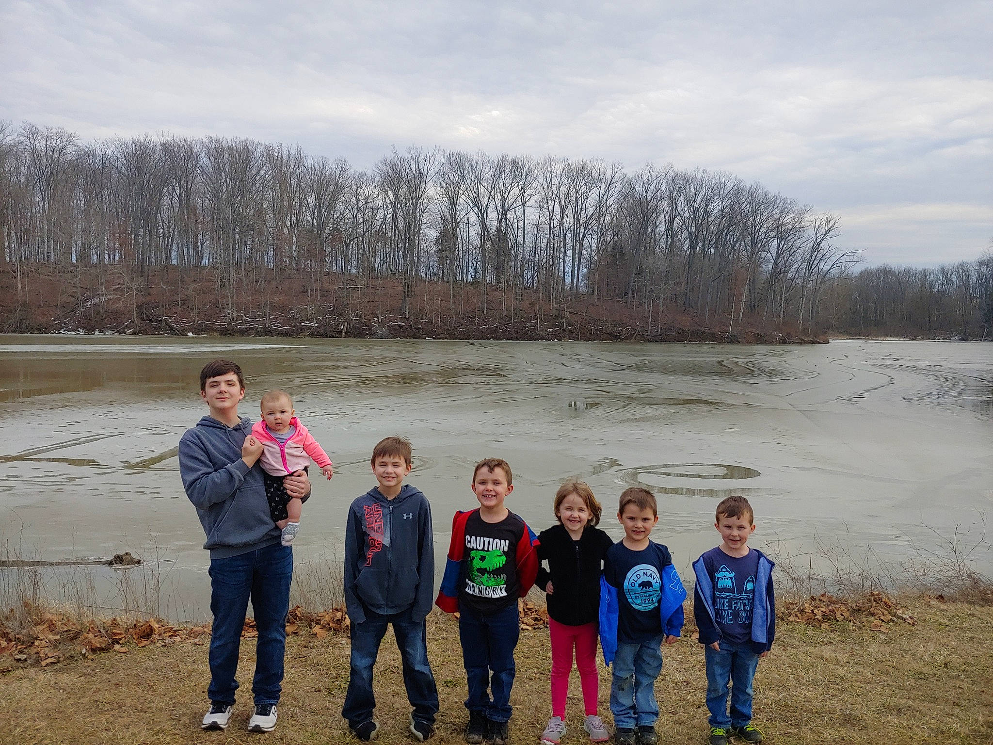 Edith joined the competition — help win amazing prizes! cloud, grass, grass_family, grassland, happy, jacket, jeans, joy, lake, landscape, leisure, natural_landscape, person, plant, recreation, rural_area, sky, smile, toddler, tree