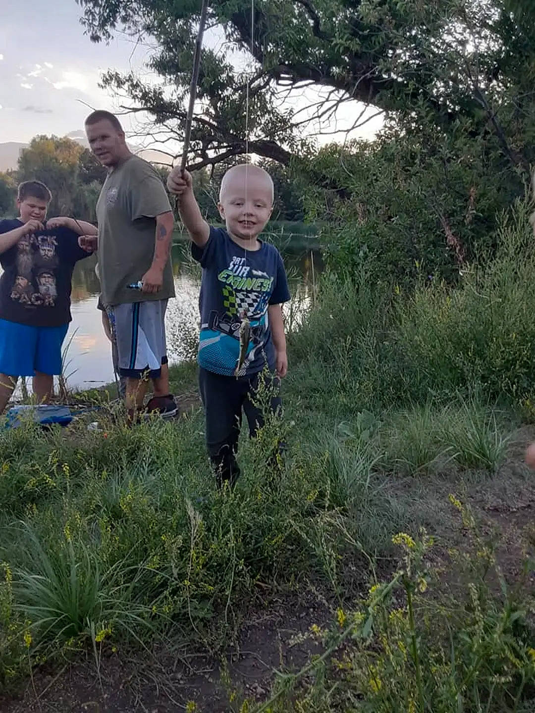 Eli joined the competition — help win amazing prizes! botany, grass, grassland, happy, joy, landscape, leaf, meadow, natural_landscape, people_in_nature, person, plant, prairie, shorts, shrub, sky, soil, t_shirt, terrestrial_plant, toddler