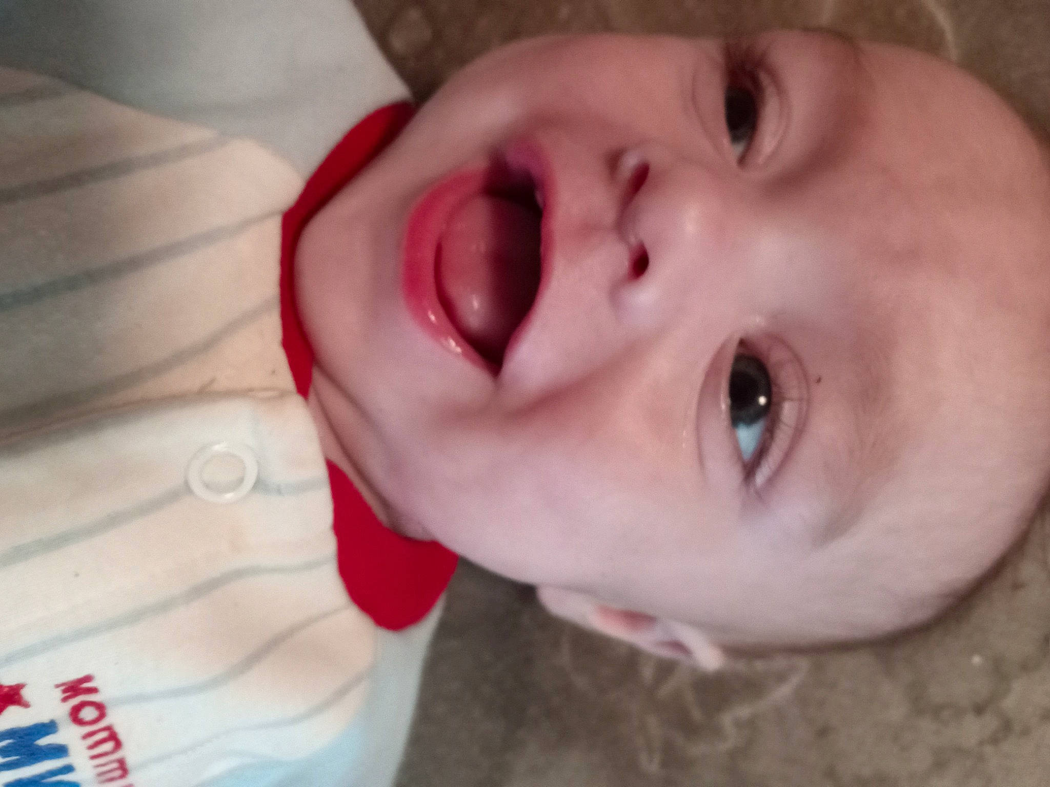 Johnny joined the competition — help win amazing prizes! baby, cheek, child, ear, eyelash, forehead, fun, happy, headgear, human_body, iris, jaw, lip, neck, nose, person, skin, smile, throat, toddler