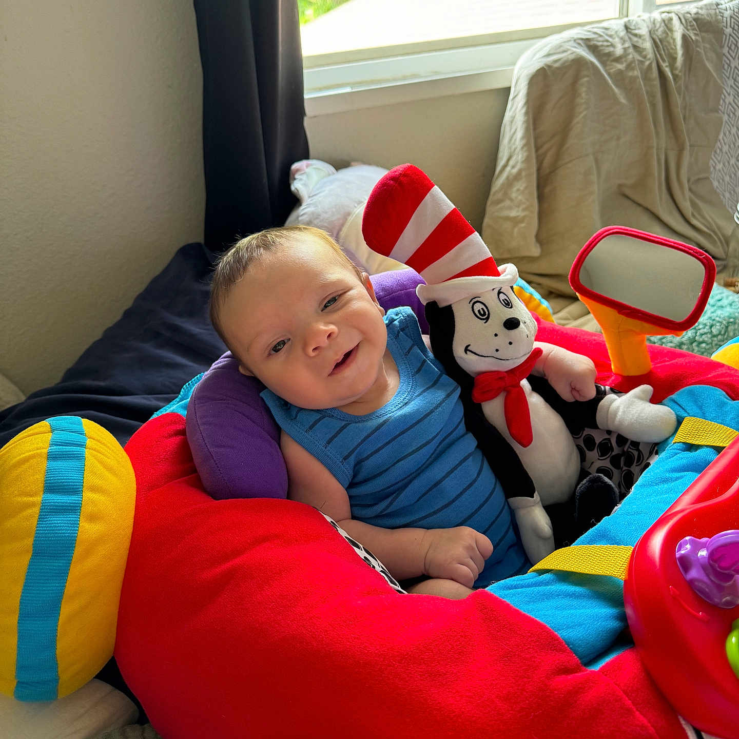 Ebrahim joined the competition — help win amazing prizes! architecture, baby, ball, bed, blanket, building, couch, cushion, face, football, furniture, head, homedecor, indoors, livingroom, person, photography, portrait, room, soccer