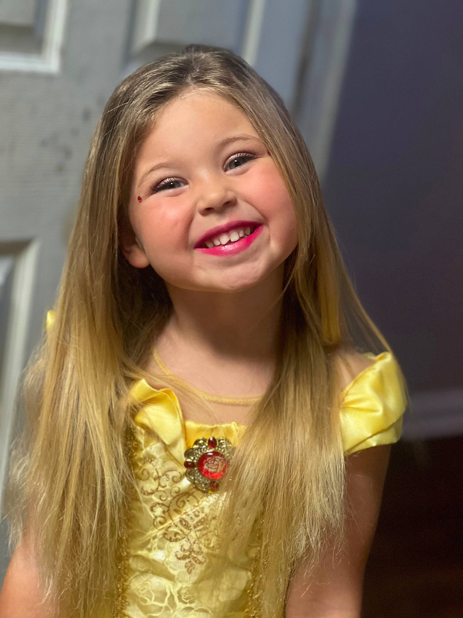 Lillian joined the competition — help win amazing prizes! blond, cheek, child, chin, eyelash, face, flash_photography, fun, gesture, happy, head, iris, joy, lip, lipstick, long_hair, person, shoulder, skin, sleeve