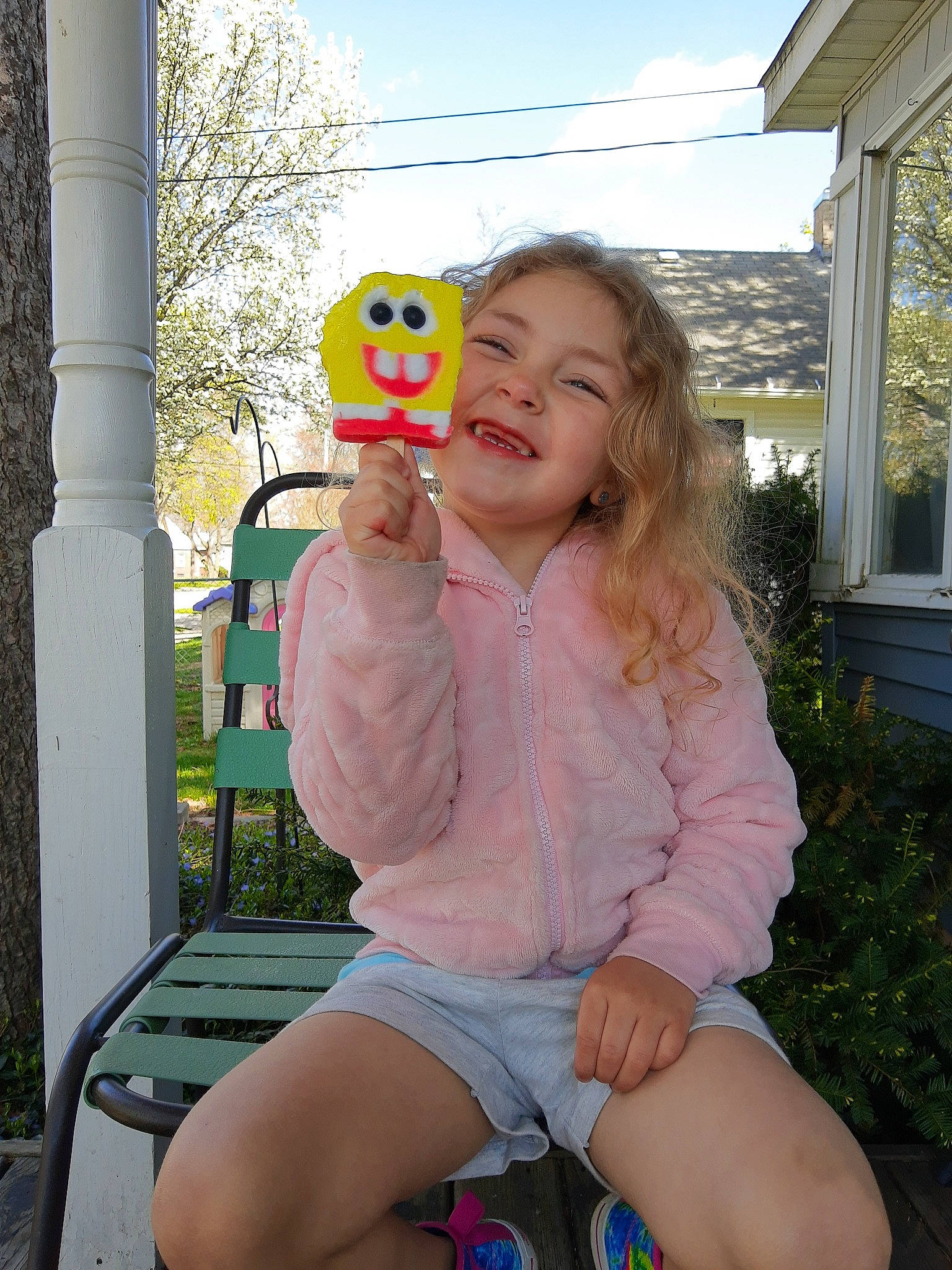 Scarlett joined the competition — help win amazing prizes! child, finger, grass, joy, leg, leisure, person, pink, plant, sitting, summer, thigh, toddler, toy, vacation