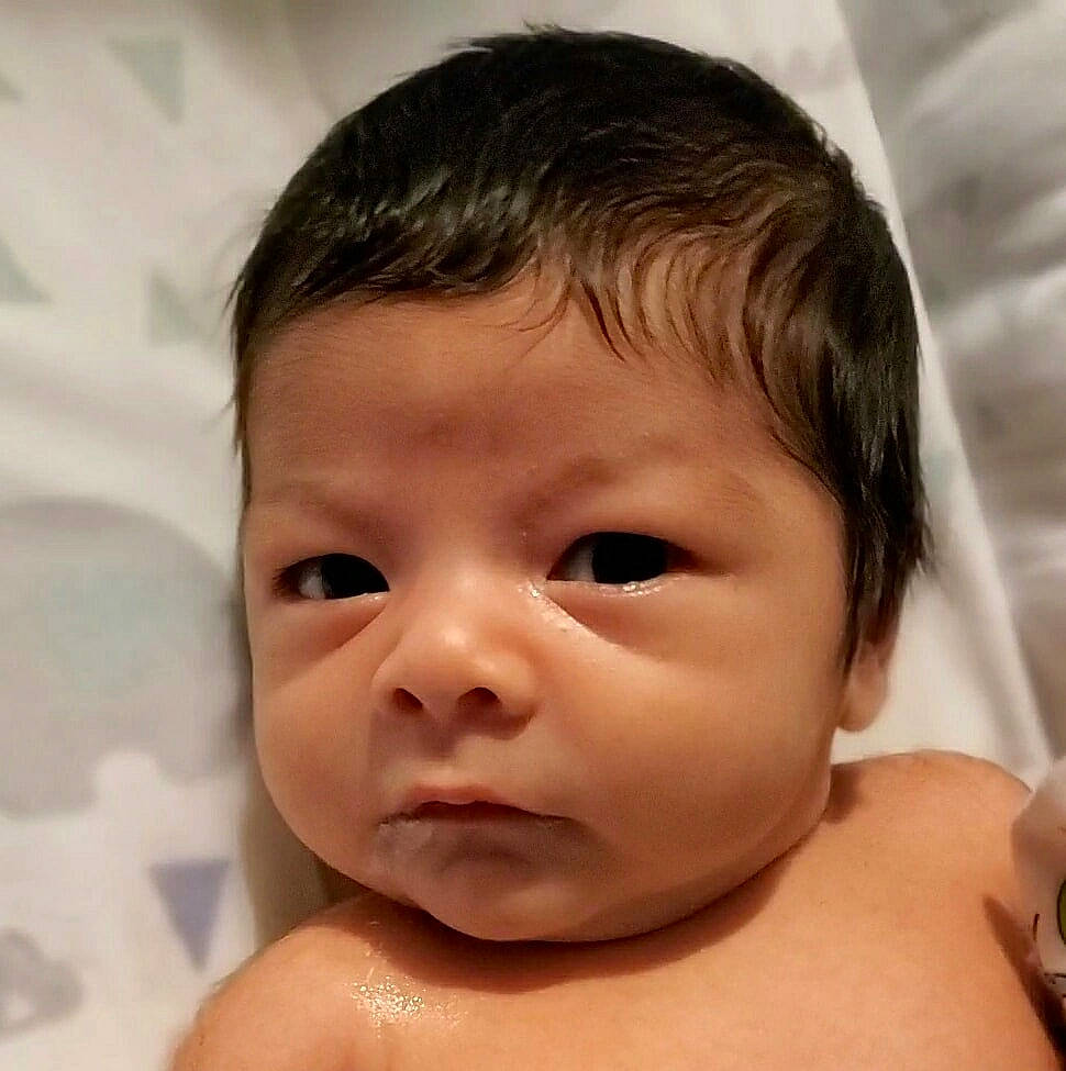 Eliza joined the competition — help win amazing prizes! baby, baby_making_funny_faces, cheek, child, chin, close_up, eye, eyebrow, face, facial_expression, forehead, head, lip, mouth, muscle, neck, nose, person, skin, smile