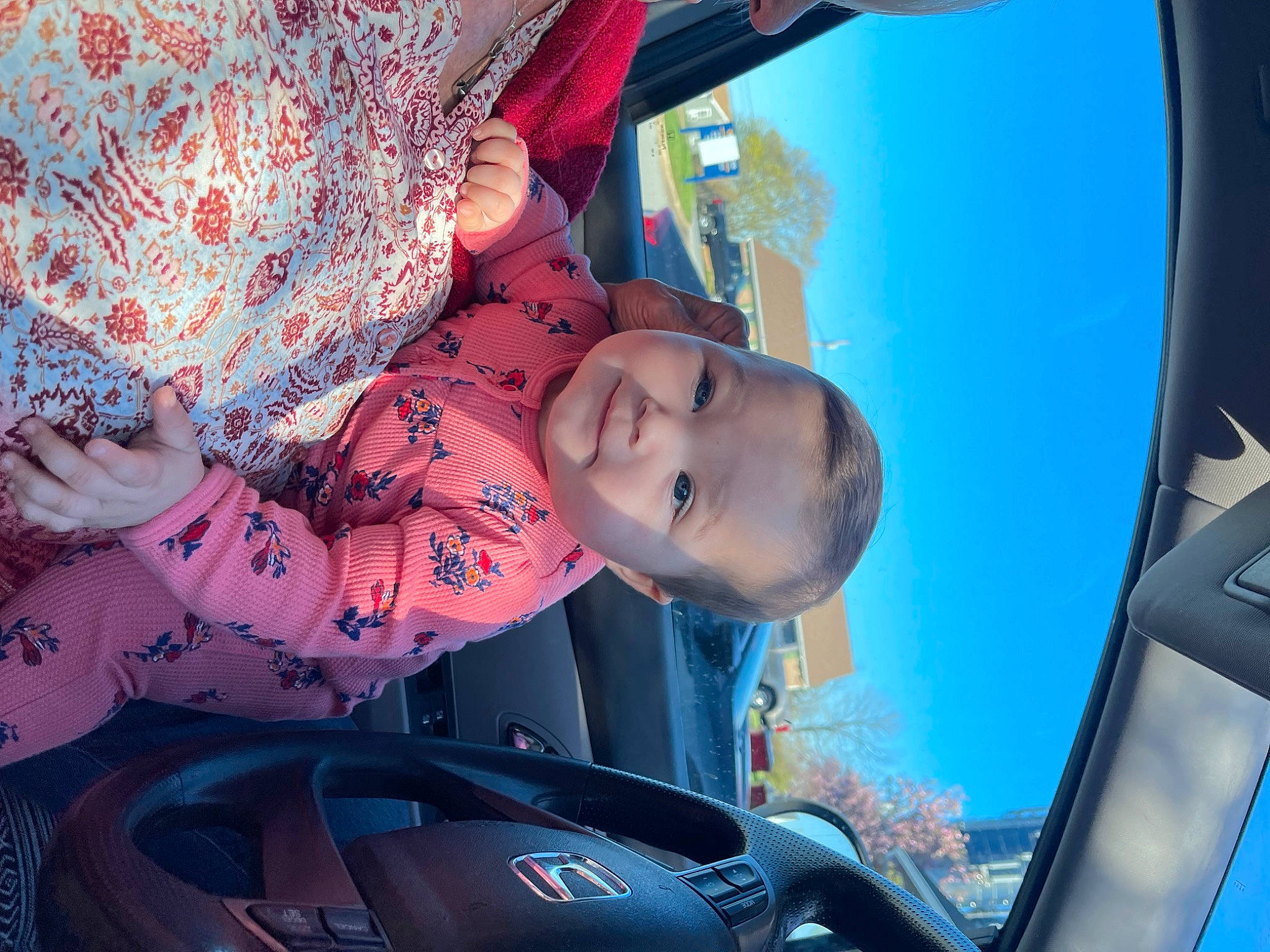 Kali joined the competition — help win amazing prizes! air_travel, auto_part, automotive_design, automotive_exterior, automotive_lighting, child, electric_blue, family_car, fun, hat, luxury_vehicle, magenta, mid_size_car, motor_vehicle, pattern, person, personal_luxury_car, sky, toddler, vehicle_door